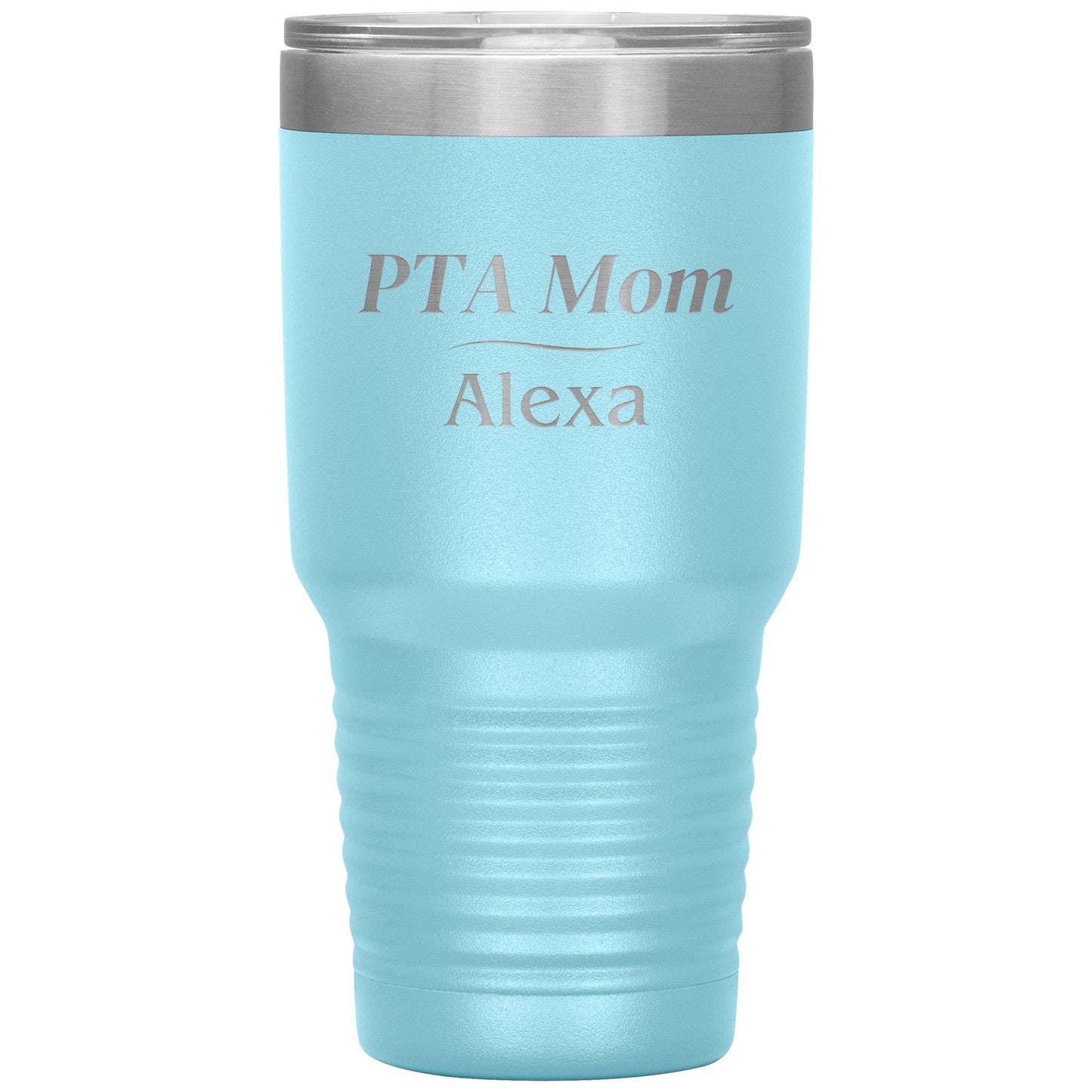 Custom PTA Mom 30oz Travel Tumbler