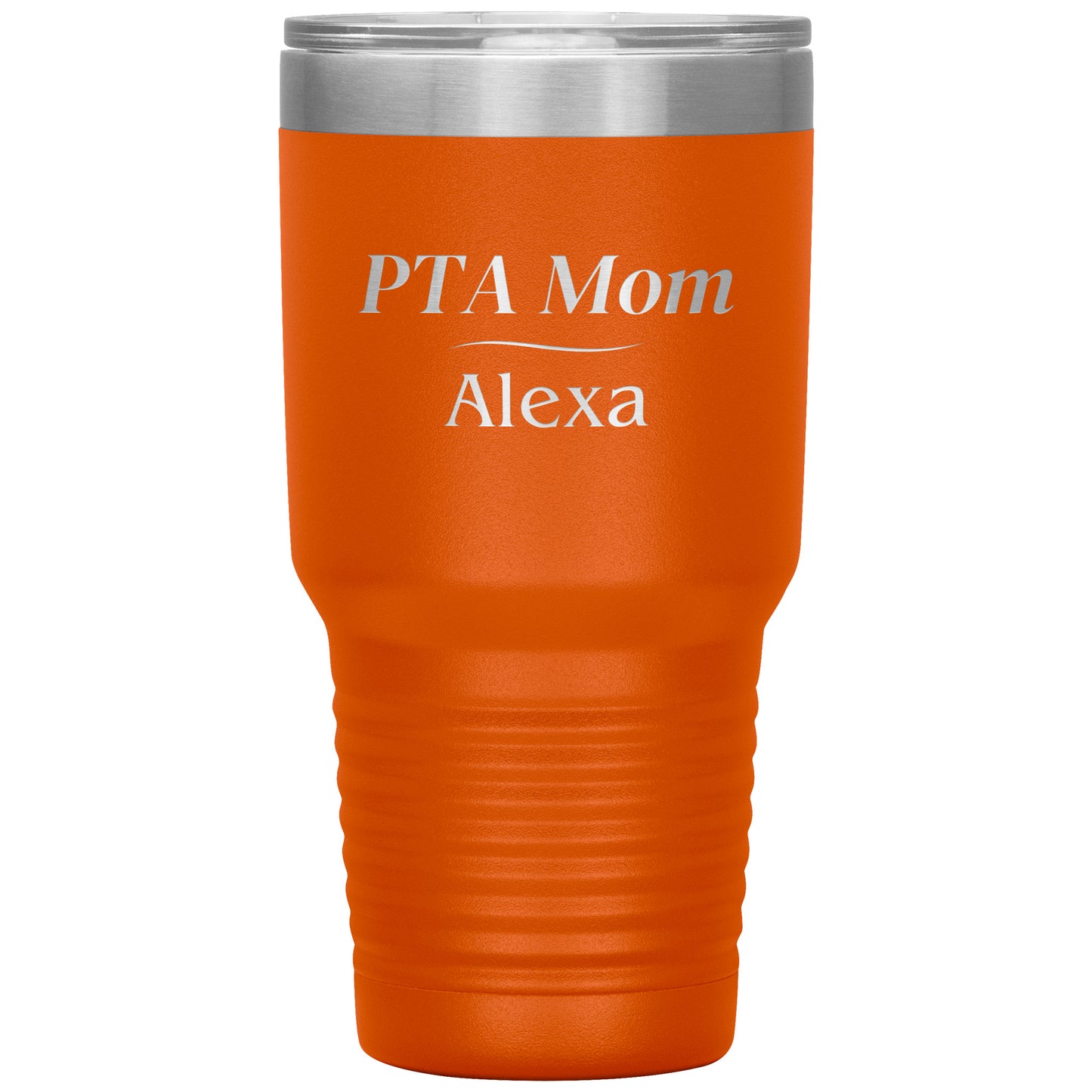 Custom PTA Mom 30oz Travel Tumbler