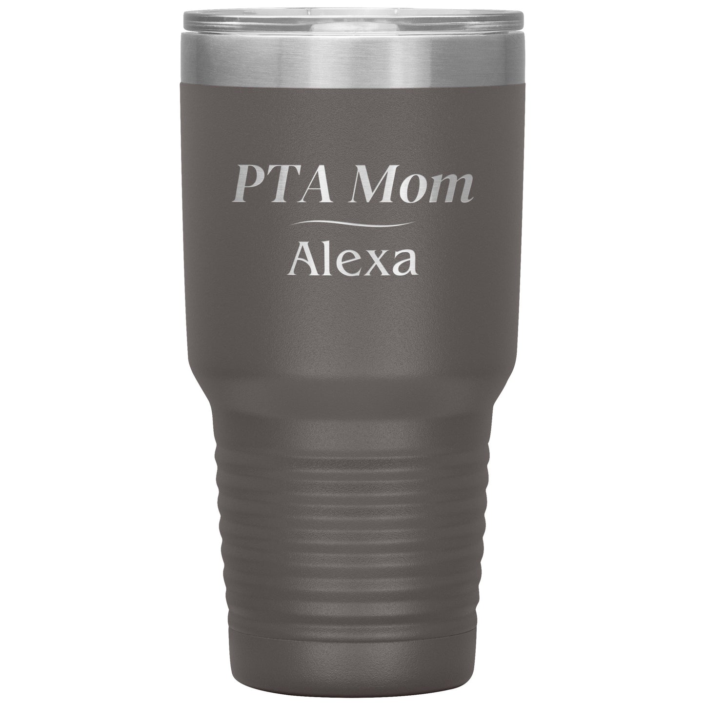 Custom PTA Mom 30oz Travel Tumbler