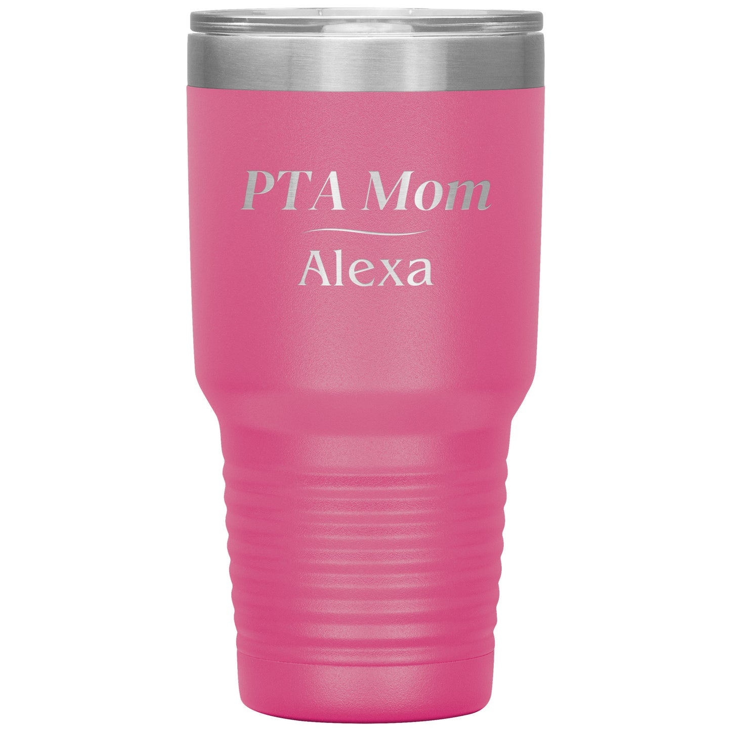 Custom PTA Mom 30oz Travel Tumbler