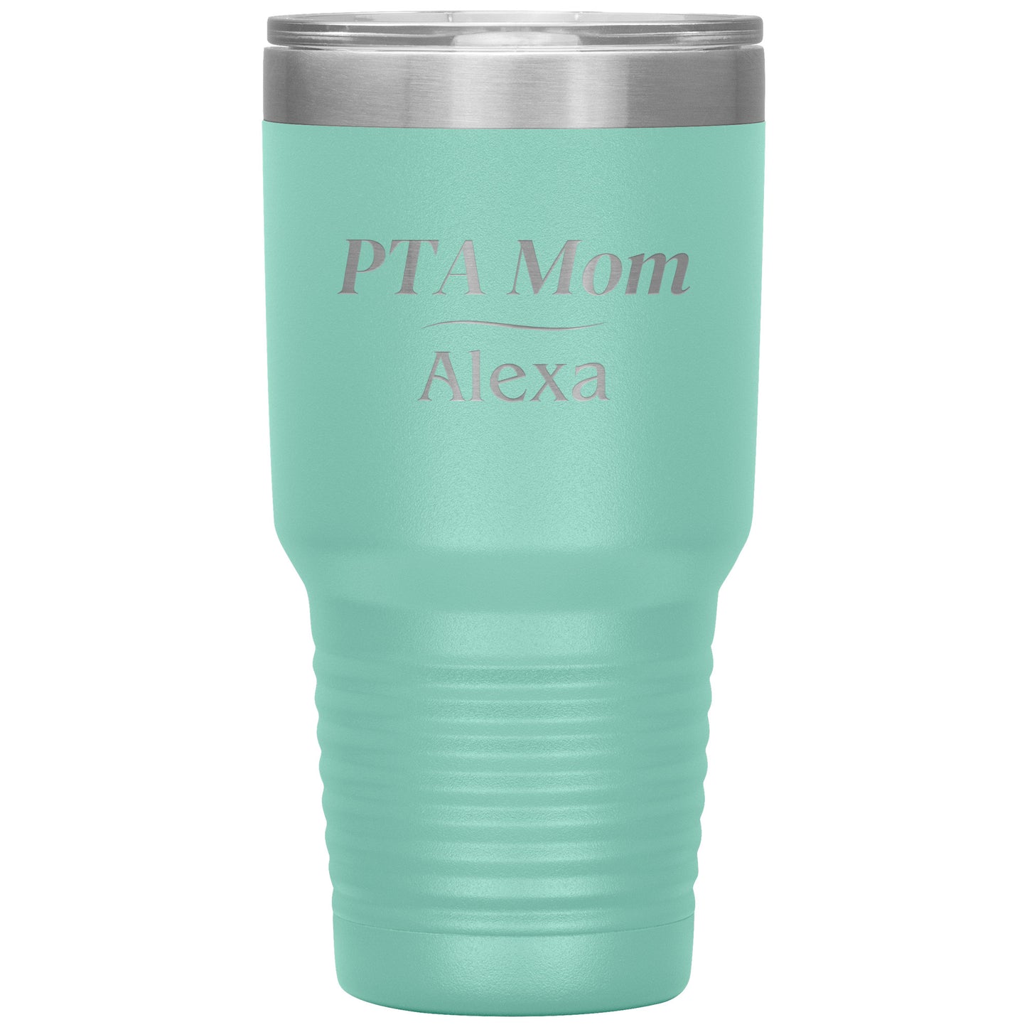 Custom PTA Mom 30oz Travel Tumbler
