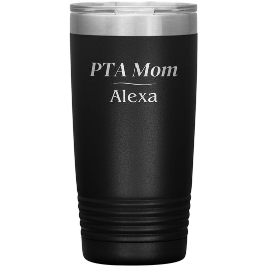 Custom PTA Mom Travel Tumbler