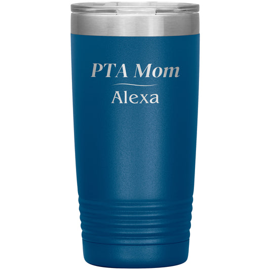 Custom PTA Mom Travel Tumbler