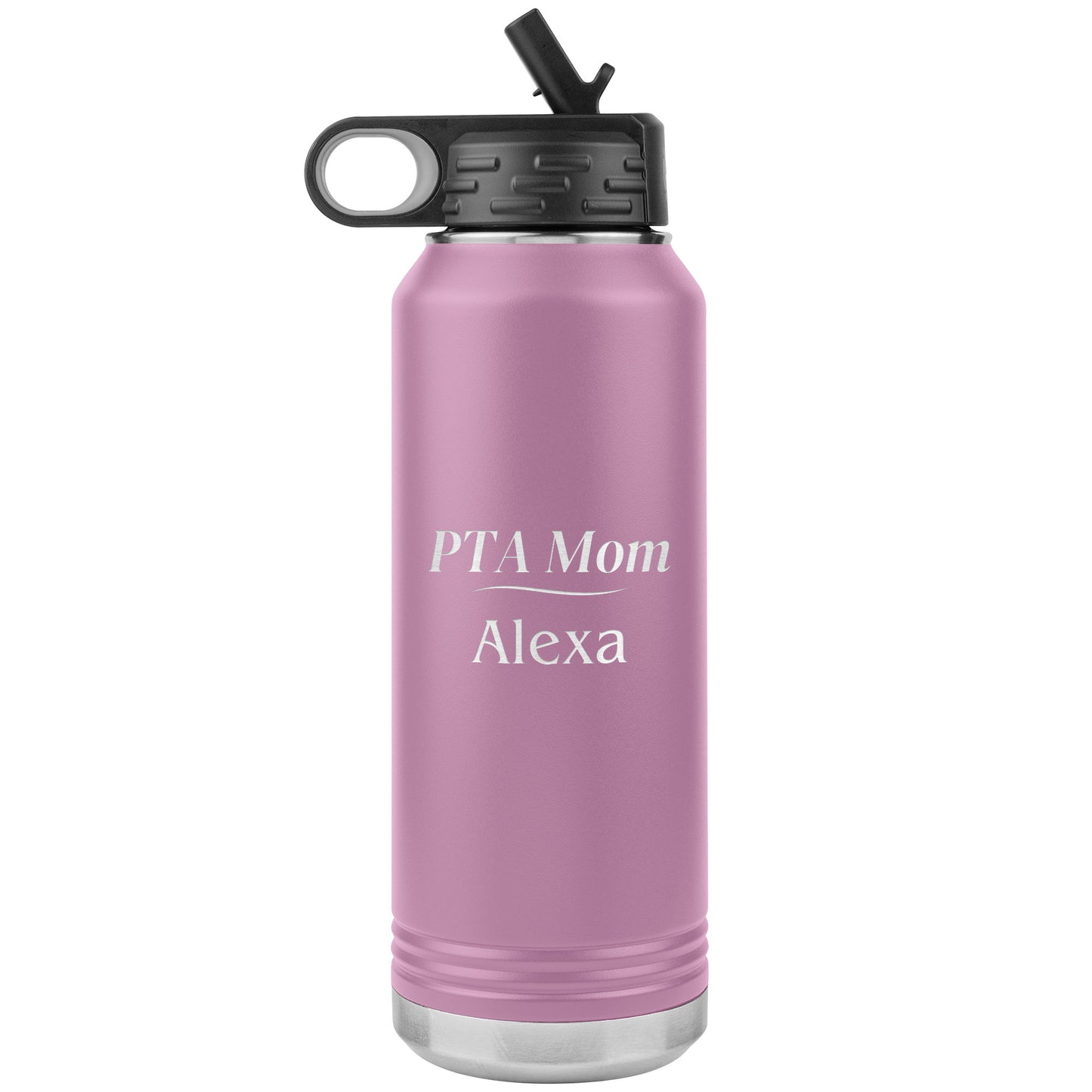 Custom PTA Mom Water Bottle Tumbler