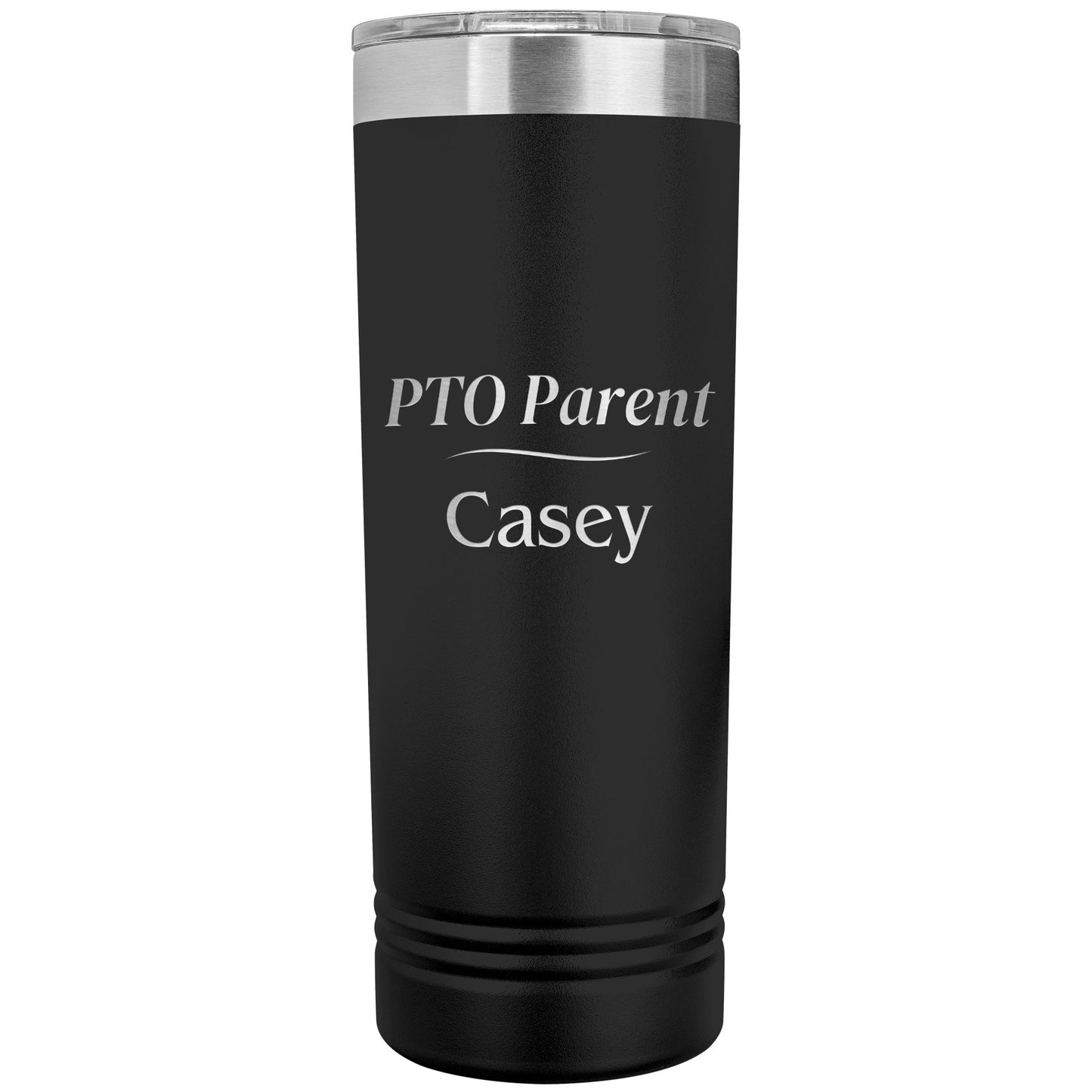 Custom PTO Parent Skinny Travel Tumbler