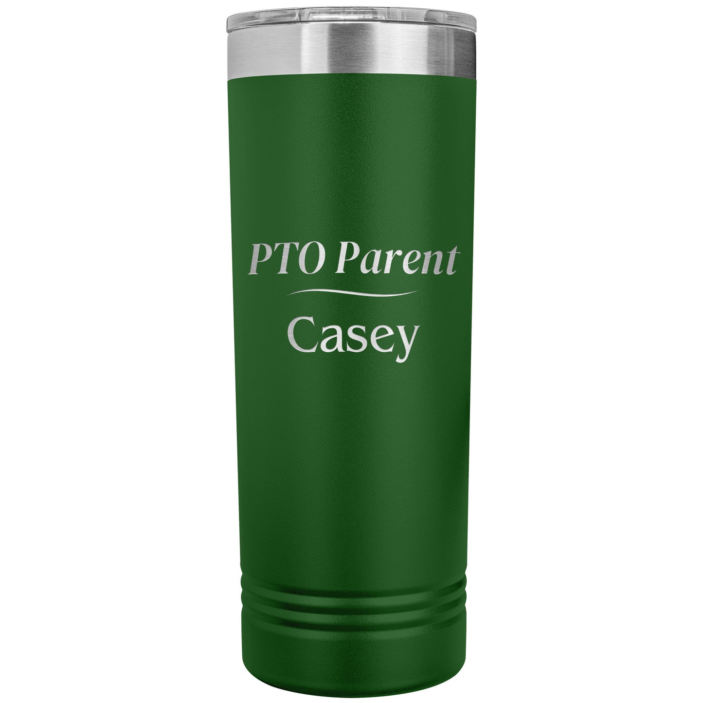 Custom PTO Parent Skinny Travel Tumbler