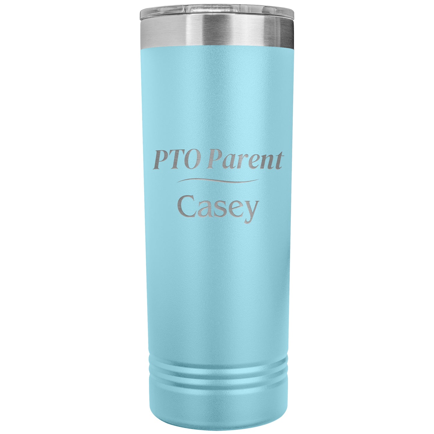 Custom PTO Parent Skinny Travel Tumbler