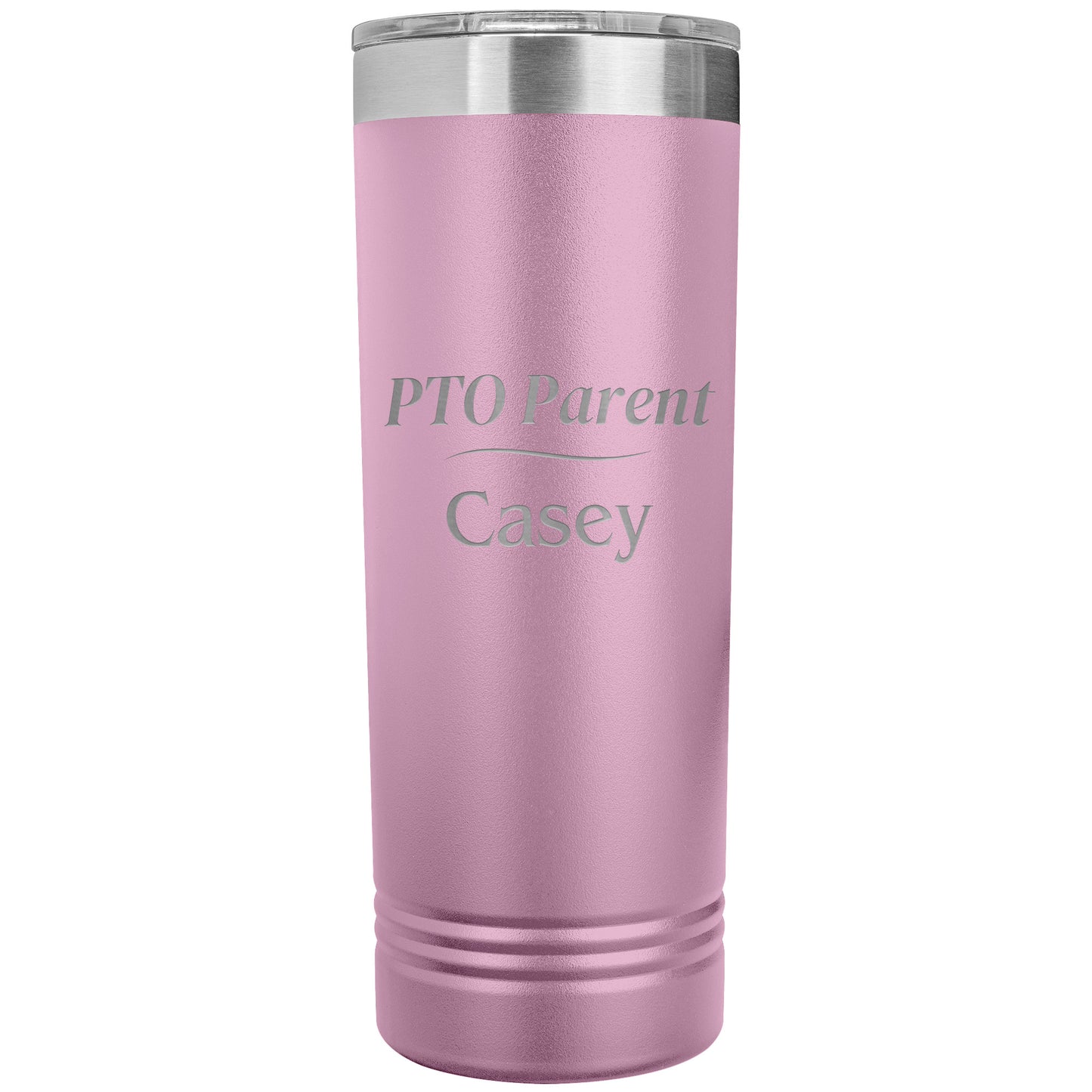 Custom PTO Parent Skinny Travel Tumbler