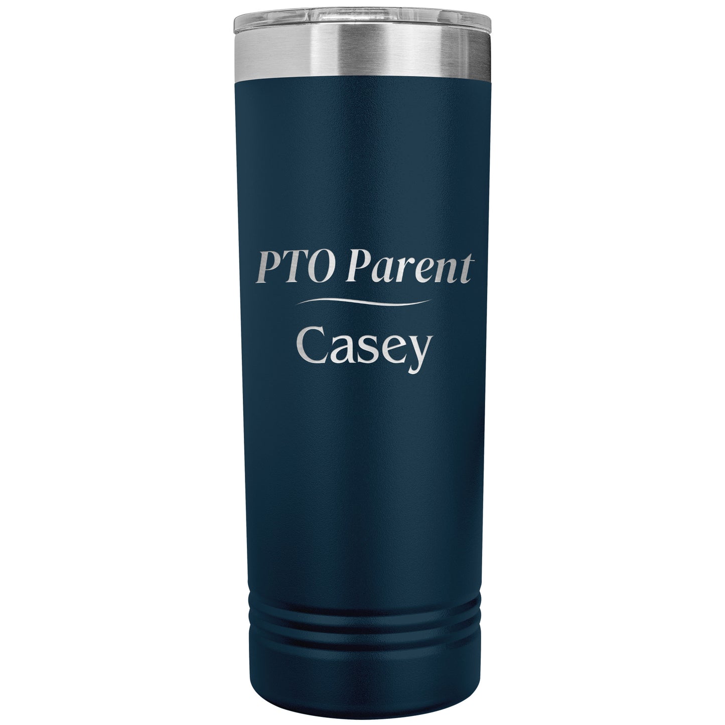 Custom PTO Parent Skinny Travel Tumbler