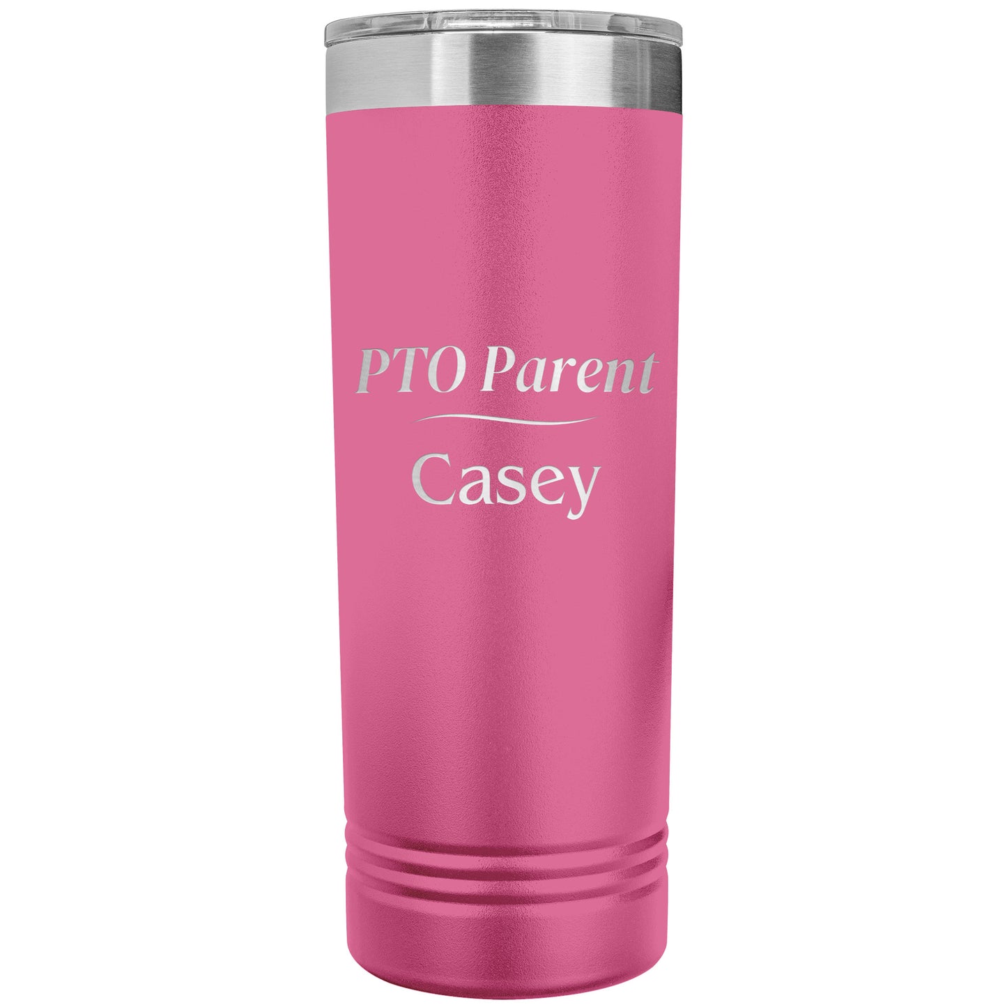 Custom PTO Parent Skinny Travel Tumbler