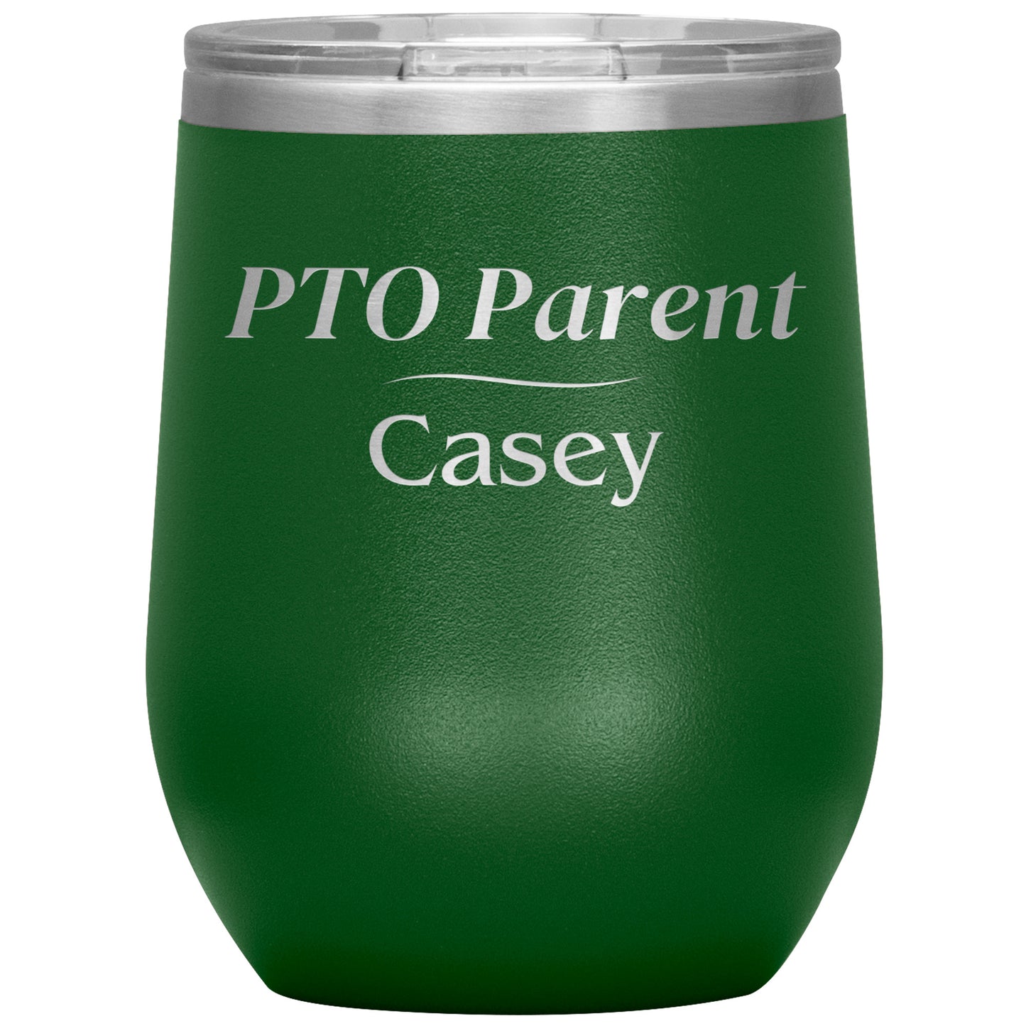 Custom PTO Parent Wine Tumbler