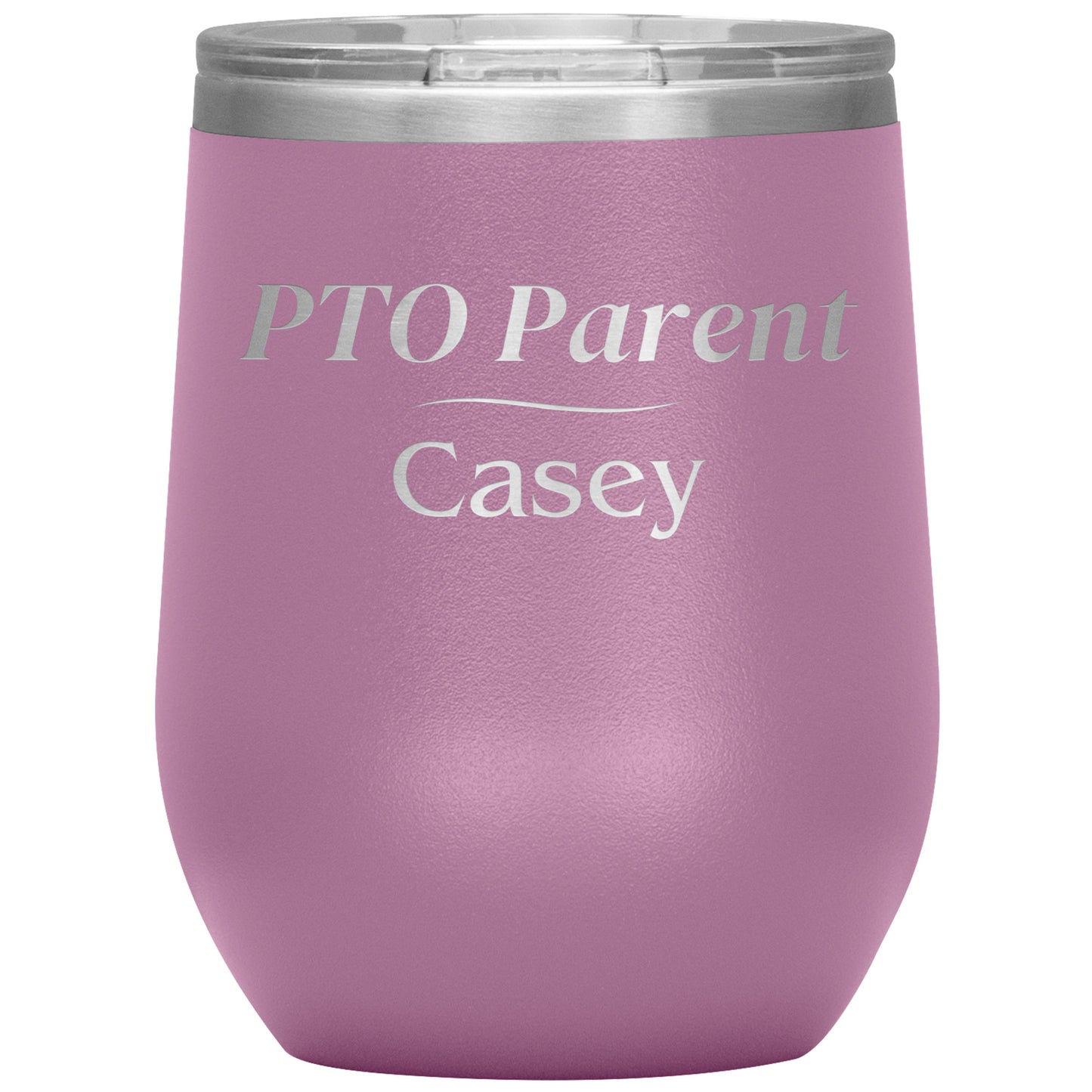 Custom PTO Parent Wine Tumbler