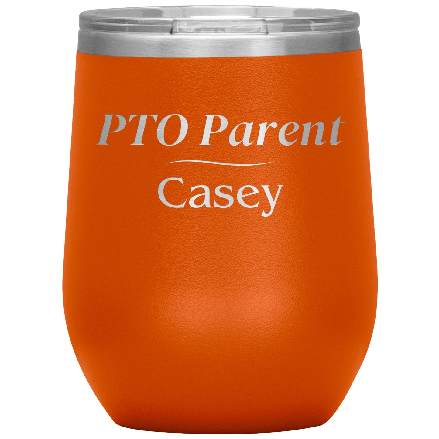 Custom PTO Parent Wine Tumbler