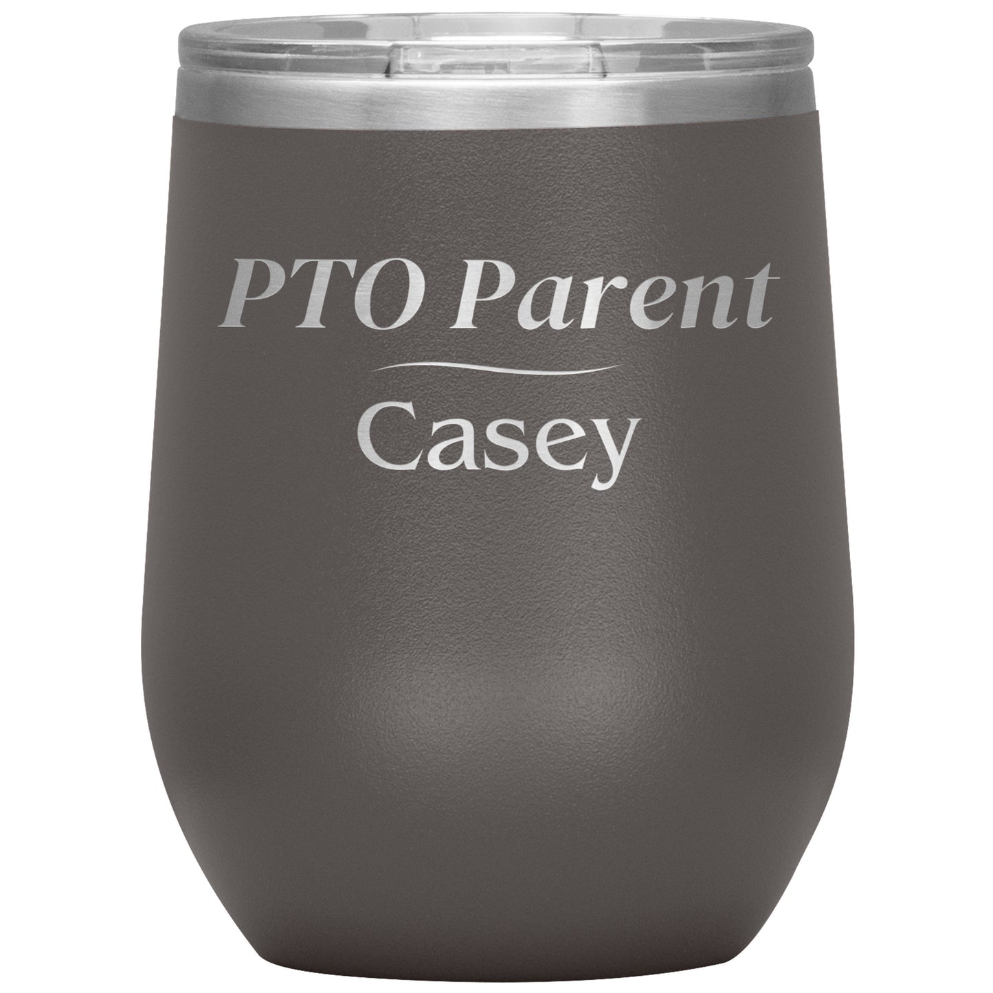 Custom PTO Parent Wine Tumbler