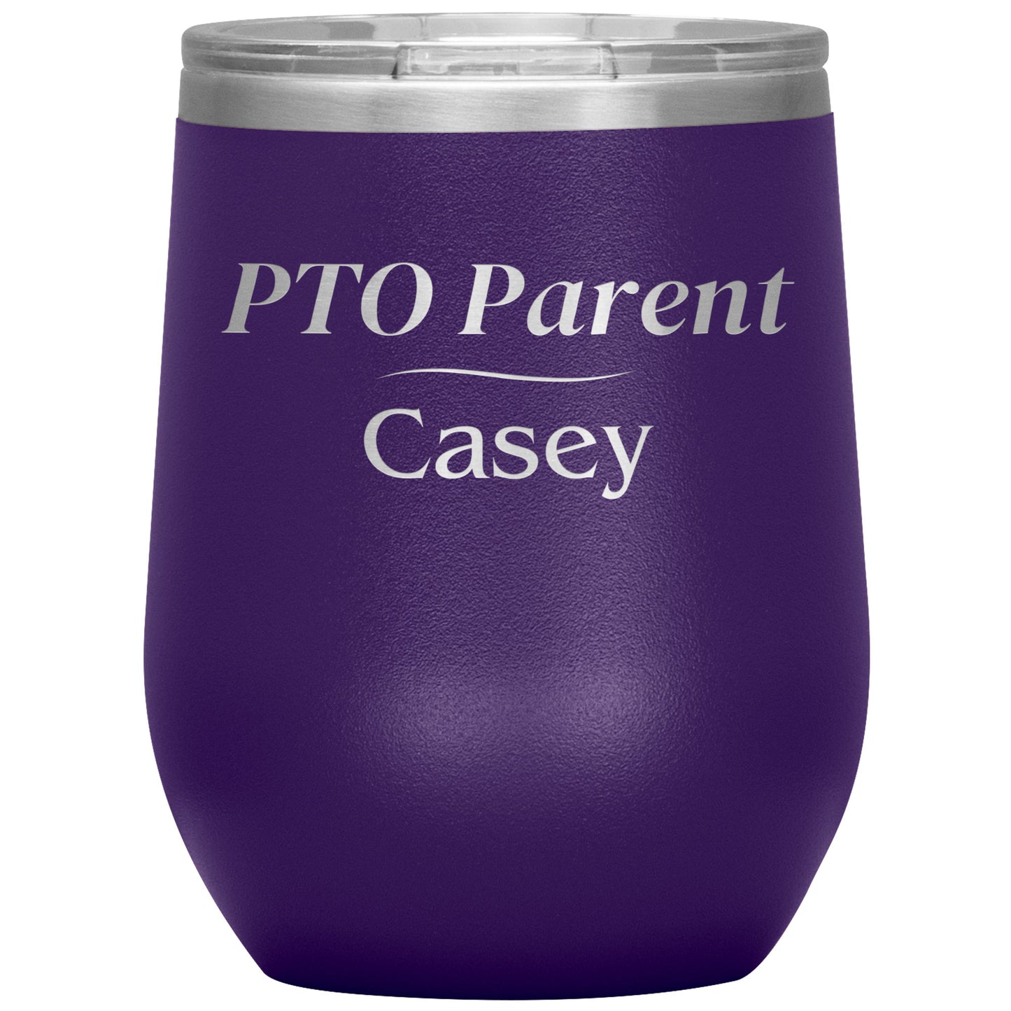 Custom PTO Parent Wine Tumbler
