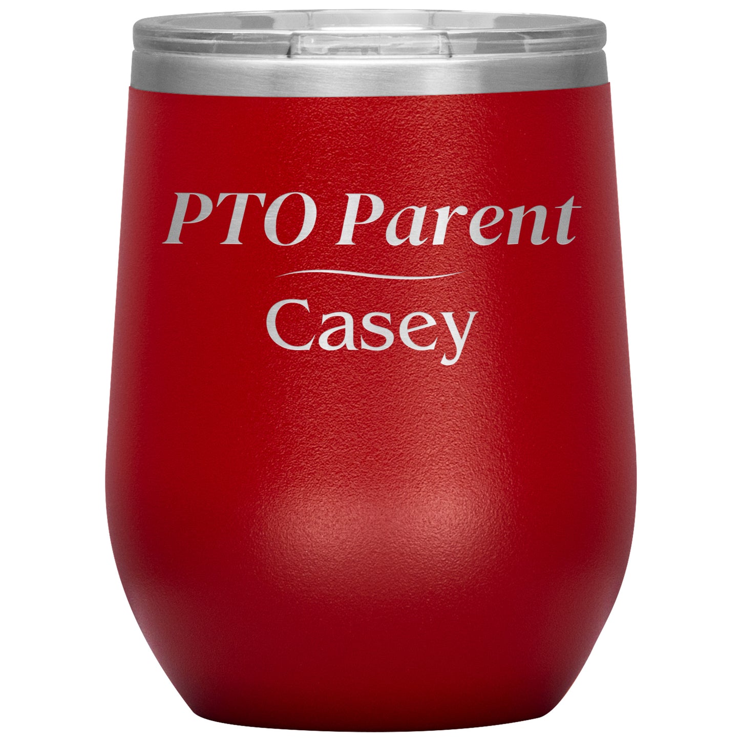 Custom PTO Parent Wine Tumbler