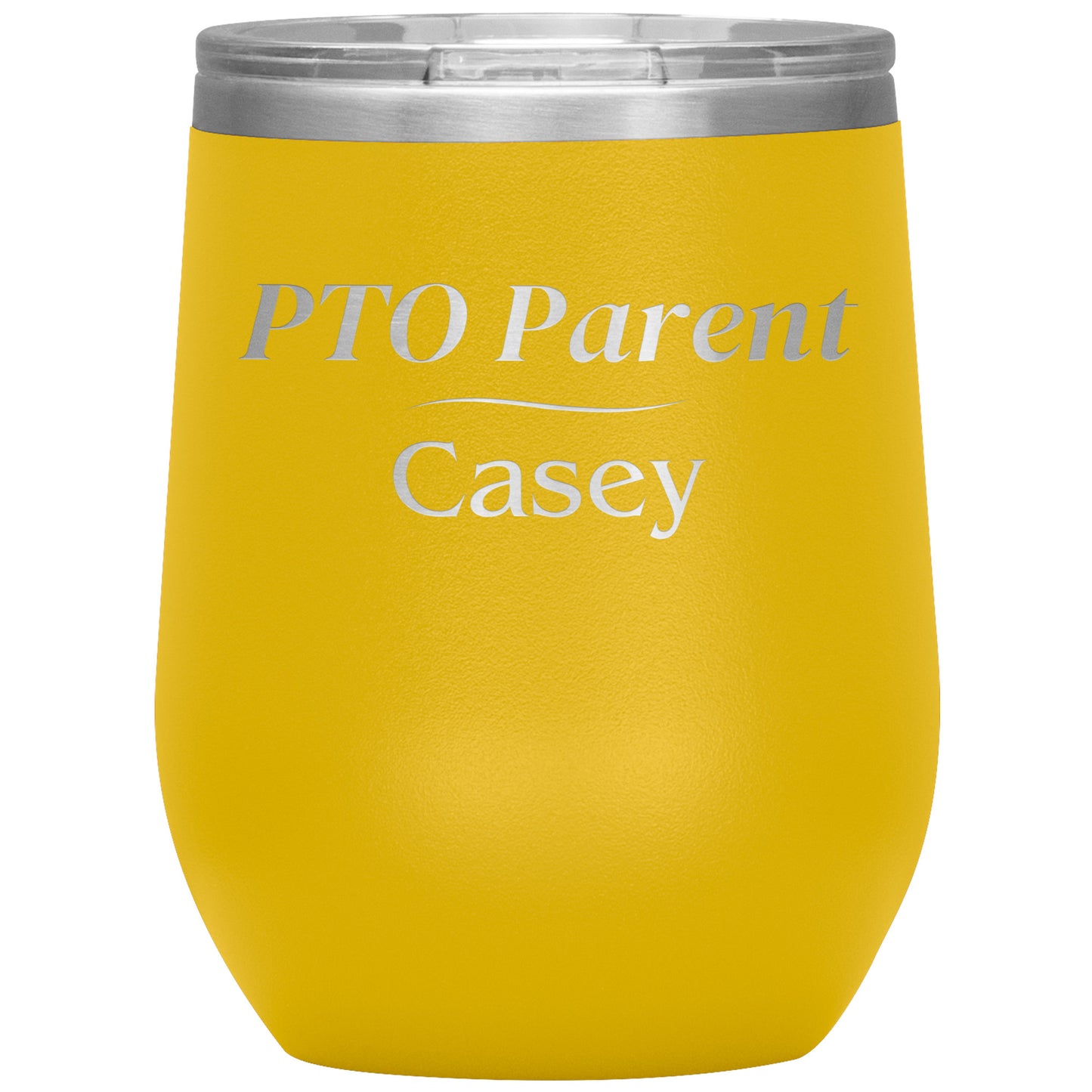 Custom PTO Parent Wine Tumbler