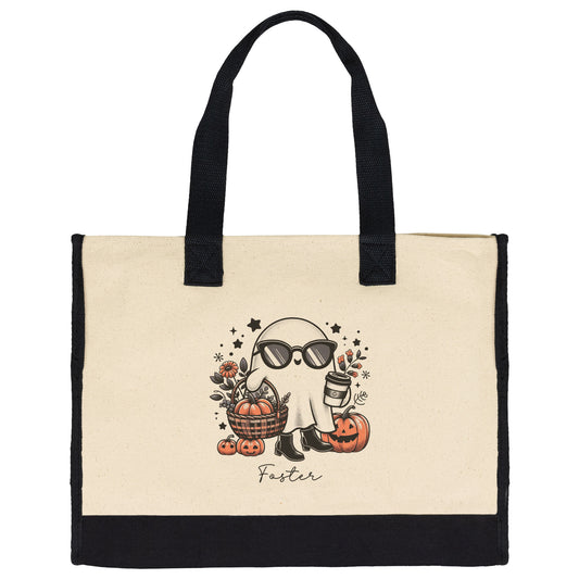 Personalized Halloween Tote Bag