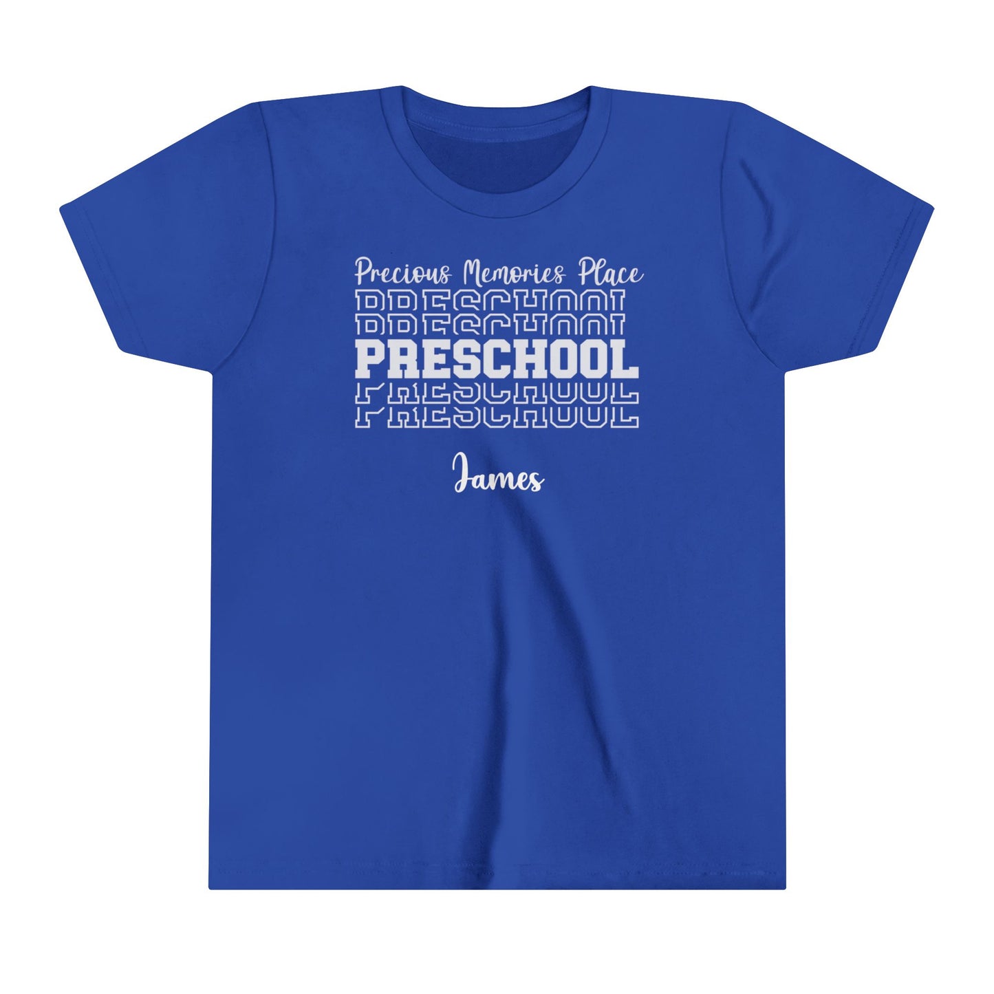 Custom Youth Preschool Name T-Shirt