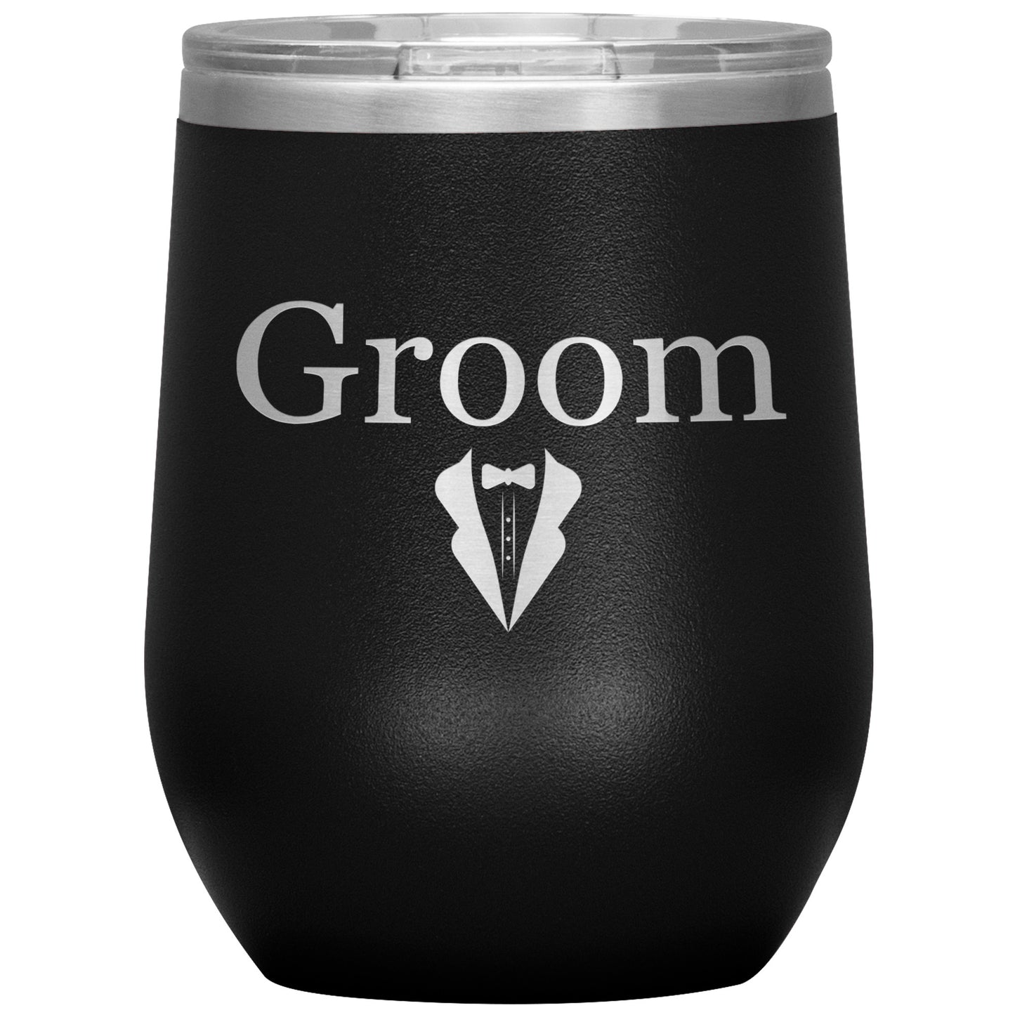 Groom Wine Tumbler