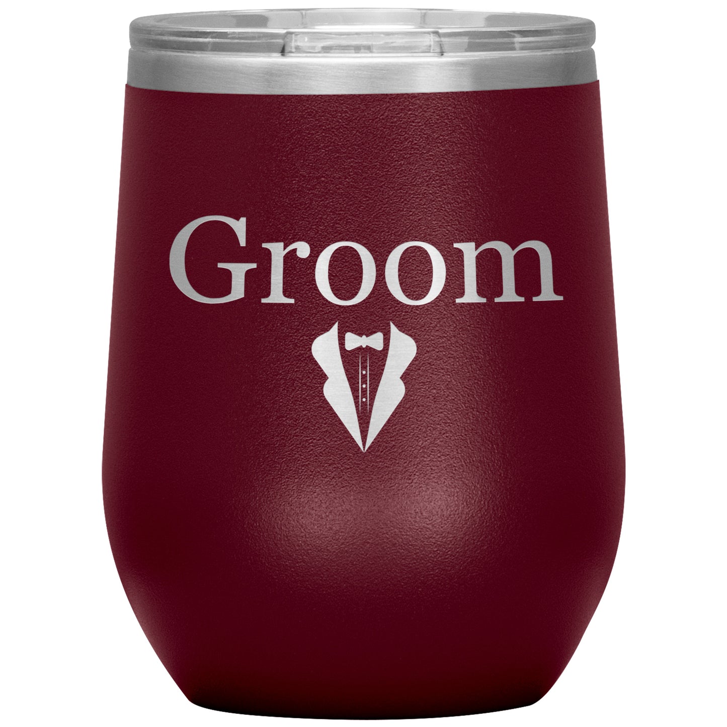 Groom Wine Tumbler