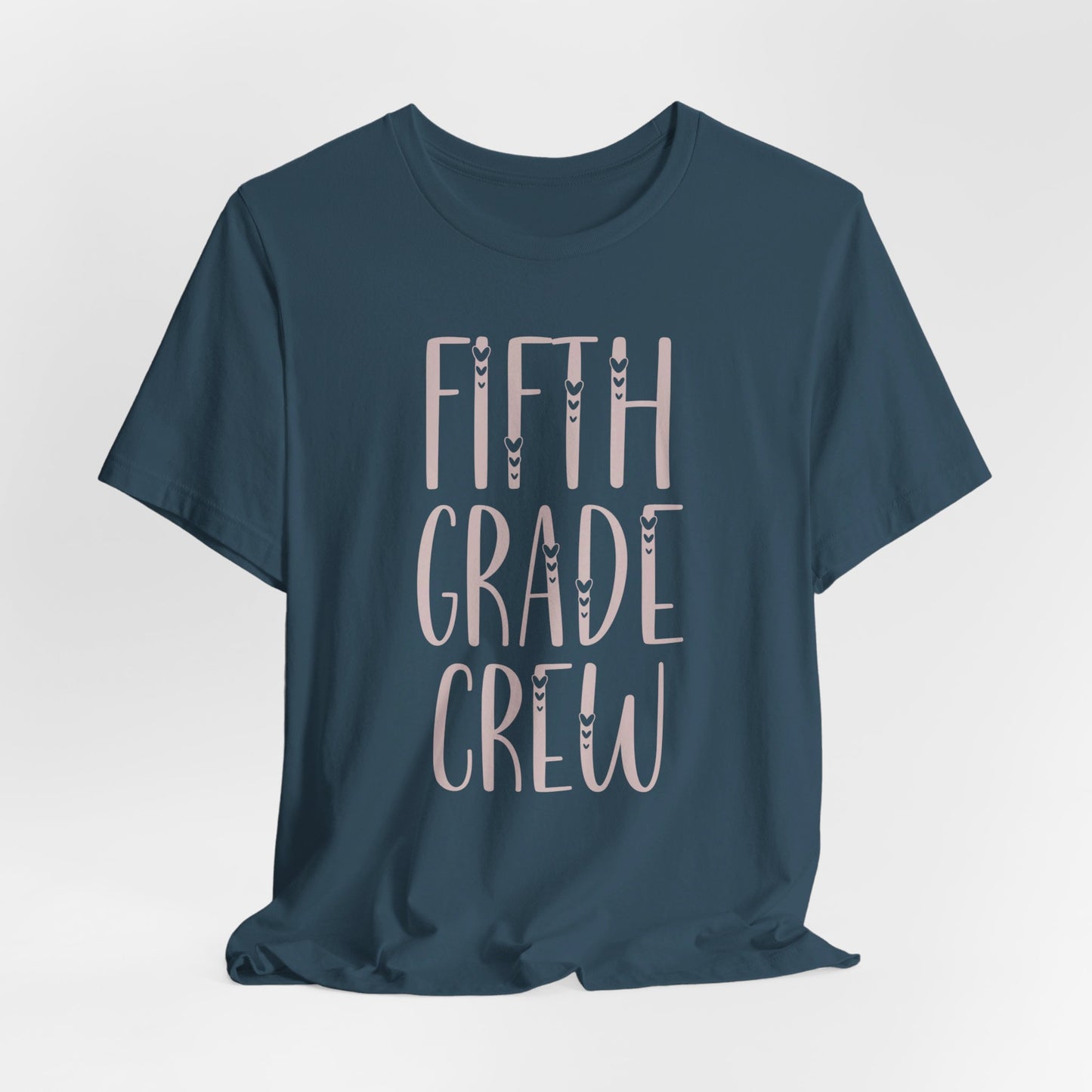 Custom Unisex Fifth Grade Crew T-Shirt