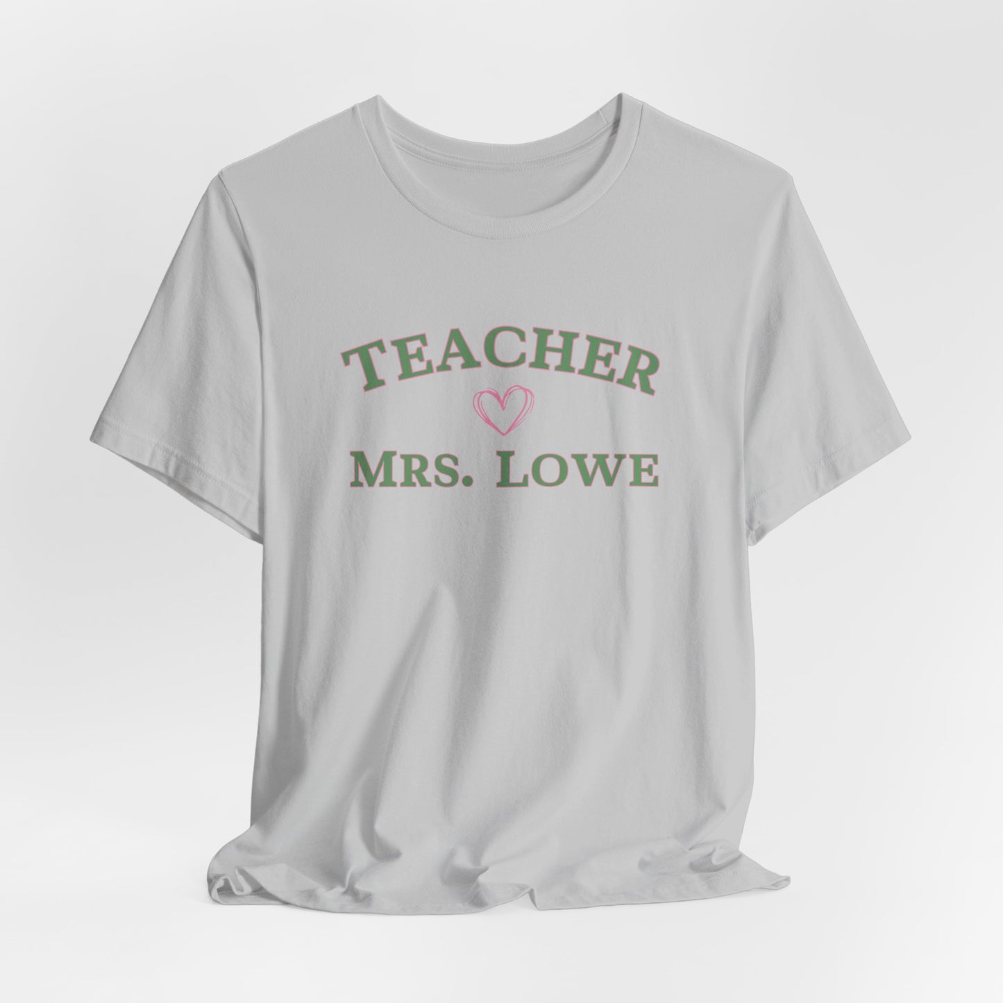 Custom Unisex Teacher 🤍 T-Shirt