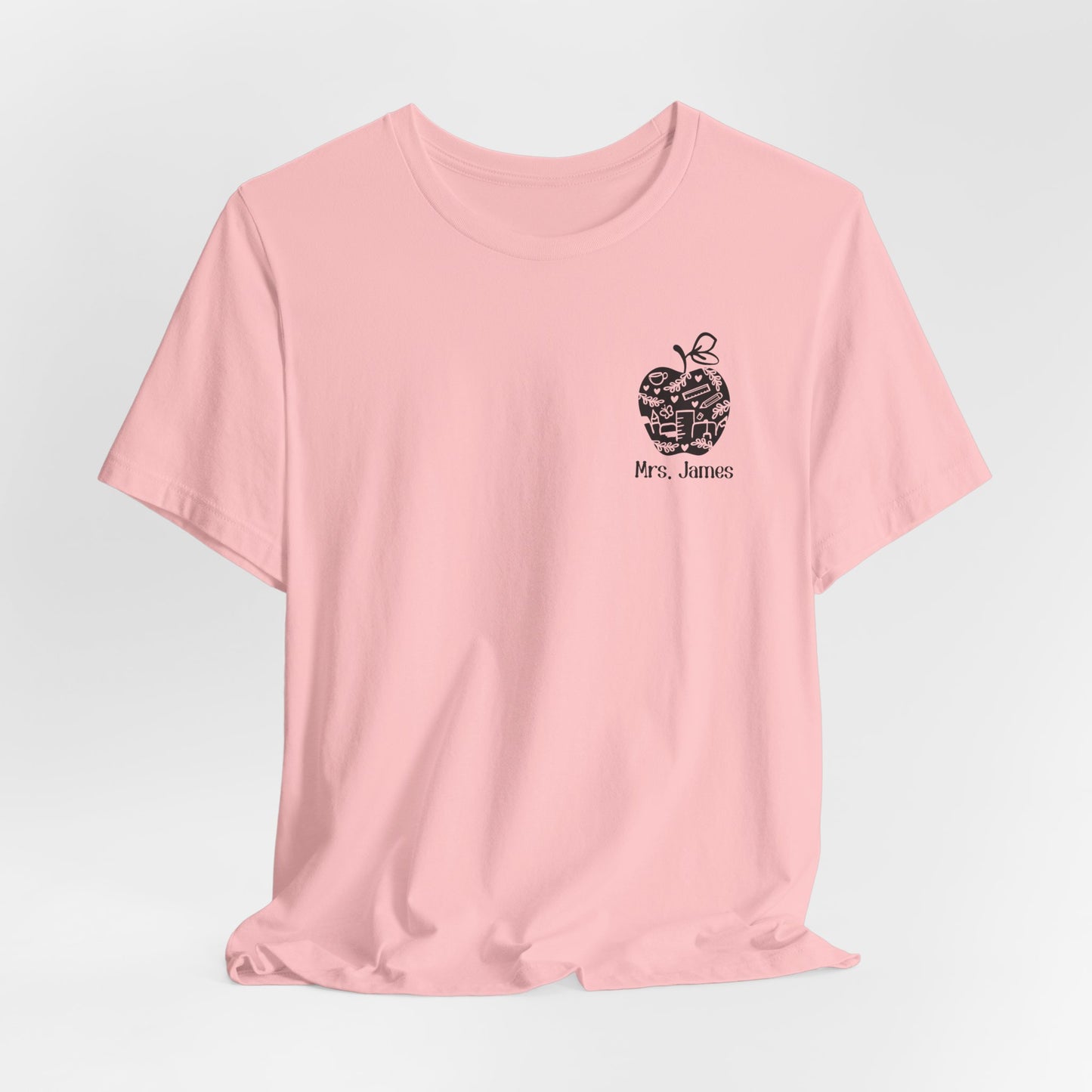 Custom Unisex Apple Print T-Shirt