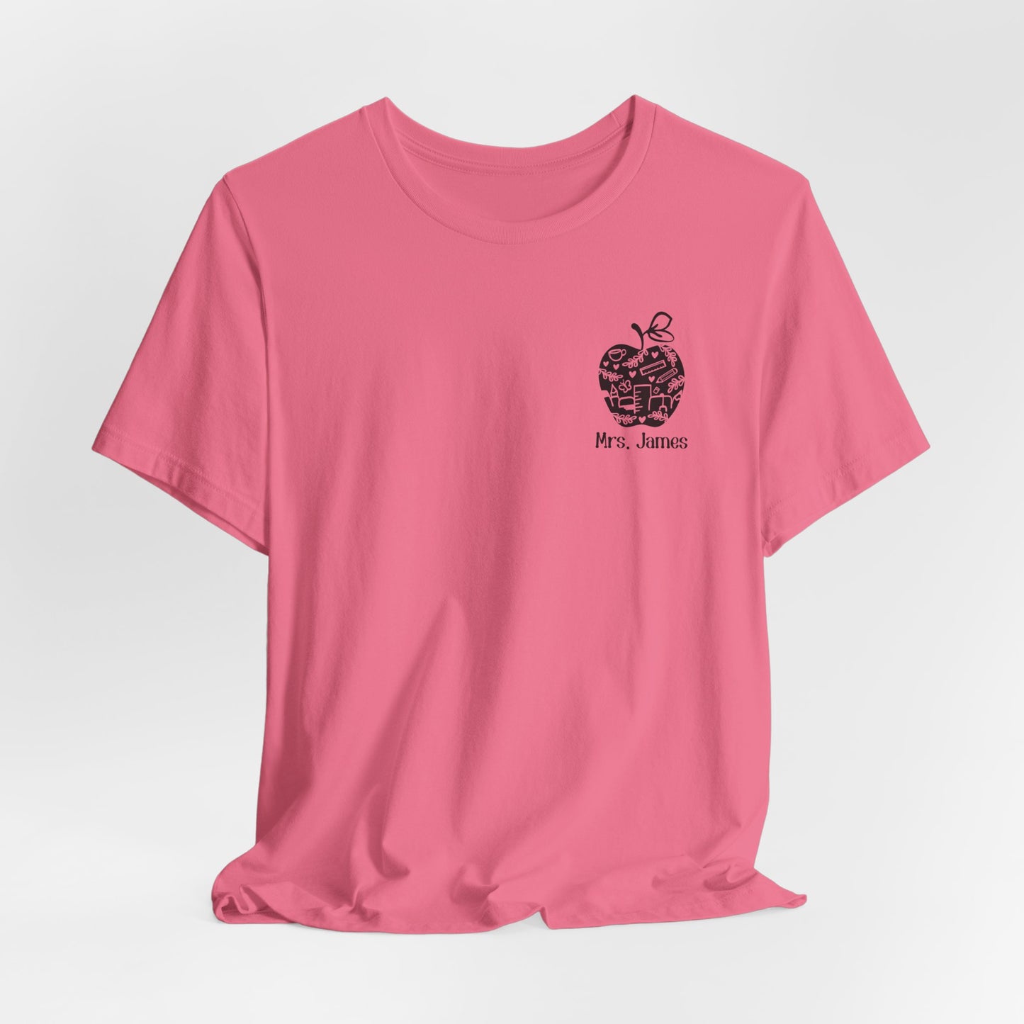 Custom Unisex Apple Print T-Shirt