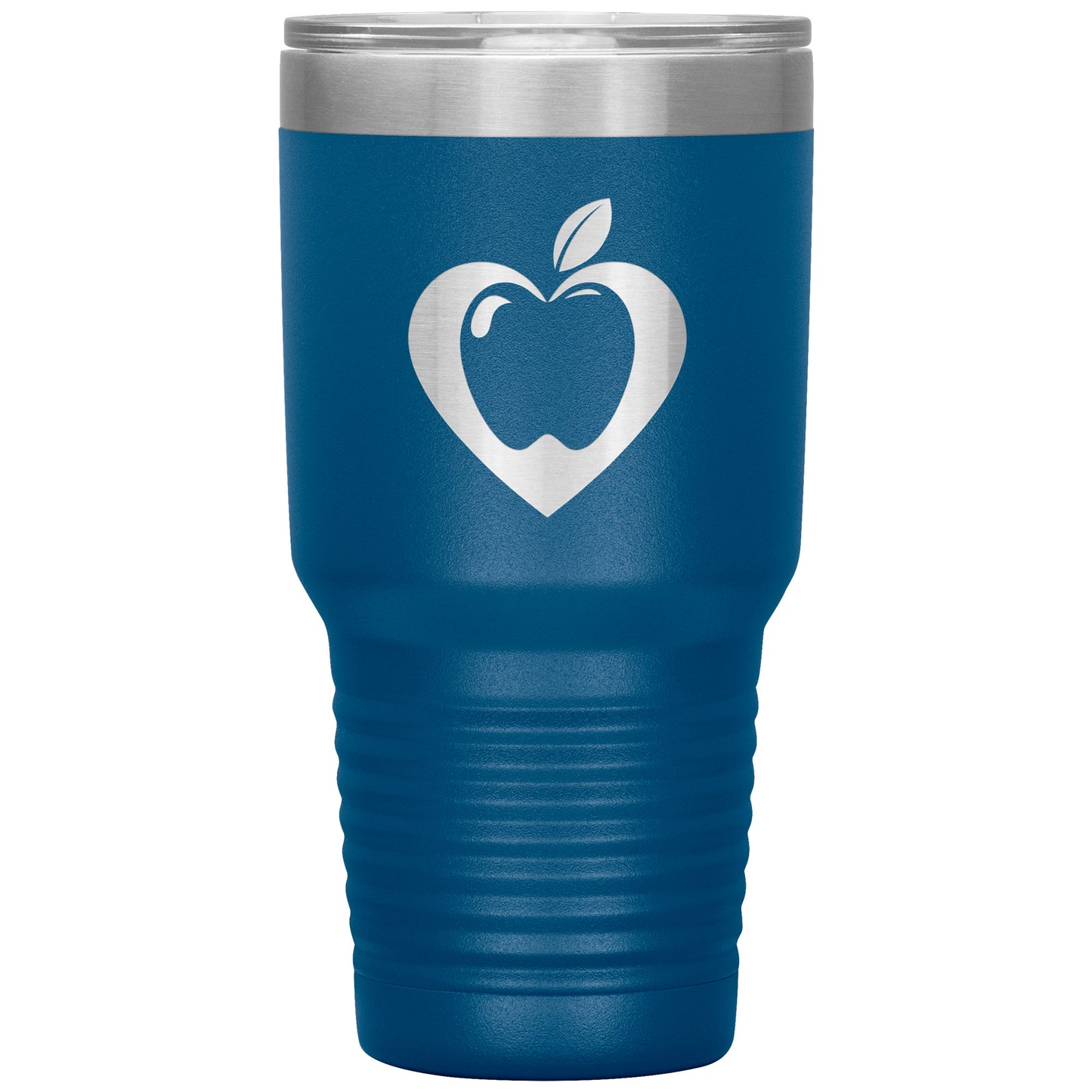 Heart Apple 30oz Travel Tumbler