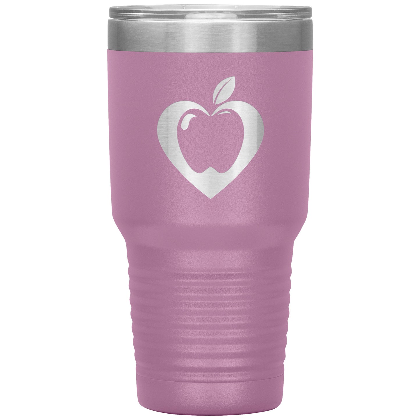 Heart Apple 30oz Travel Tumbler