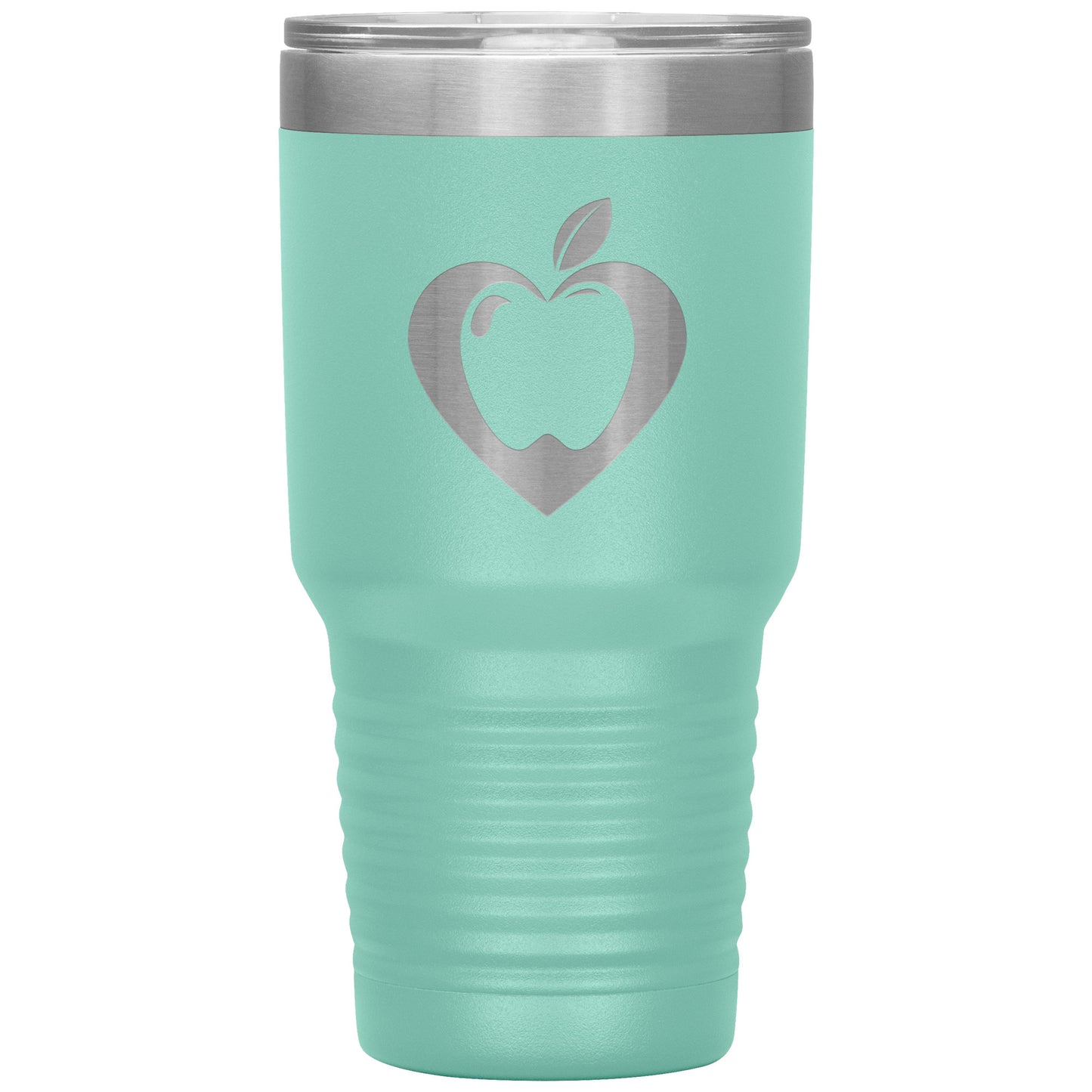 Heart Apple 30oz Travel Tumbler