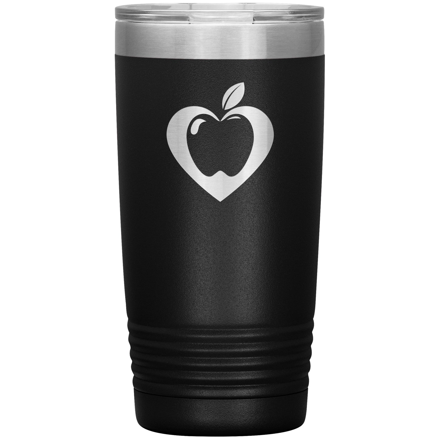 Heart Apple Travel Tumbler