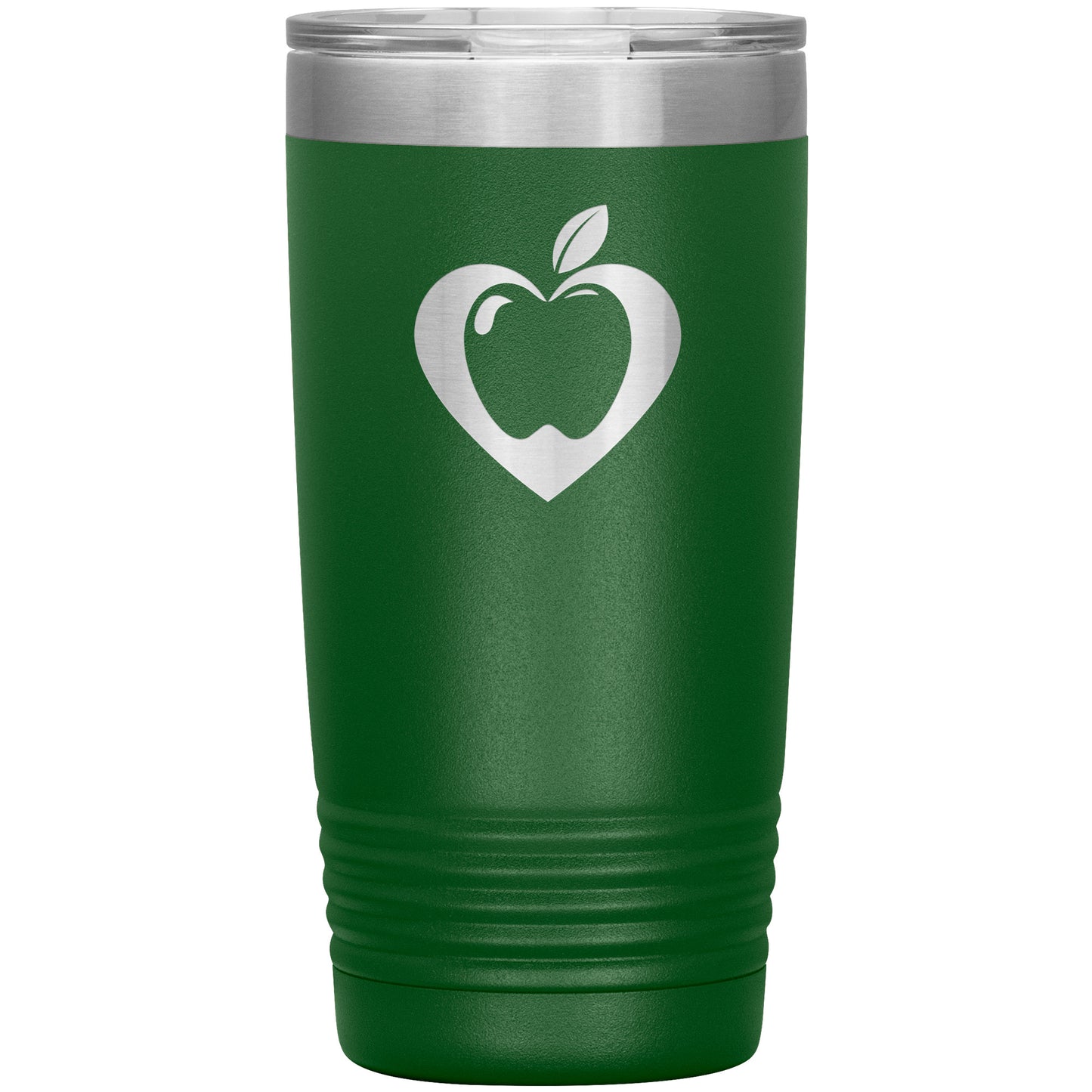 Heart Apple Travel Tumbler