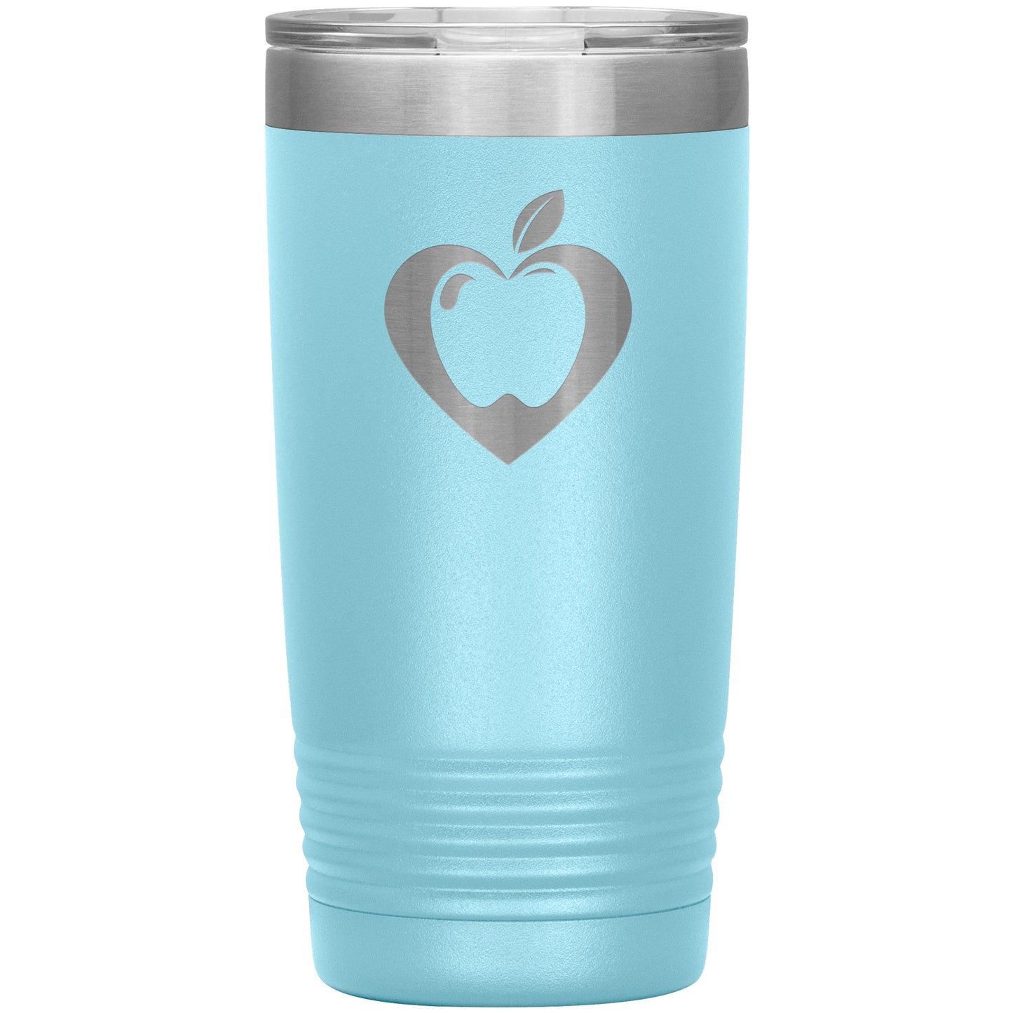 Heart Apple Travel Tumbler