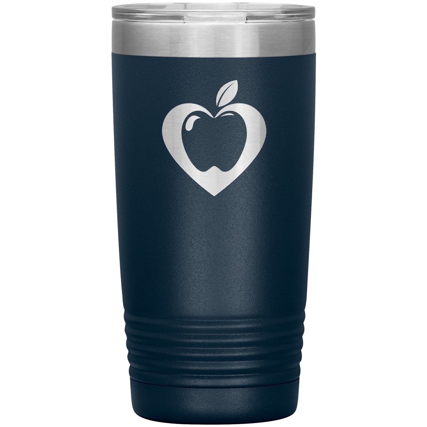 Heart Apple Travel Tumbler