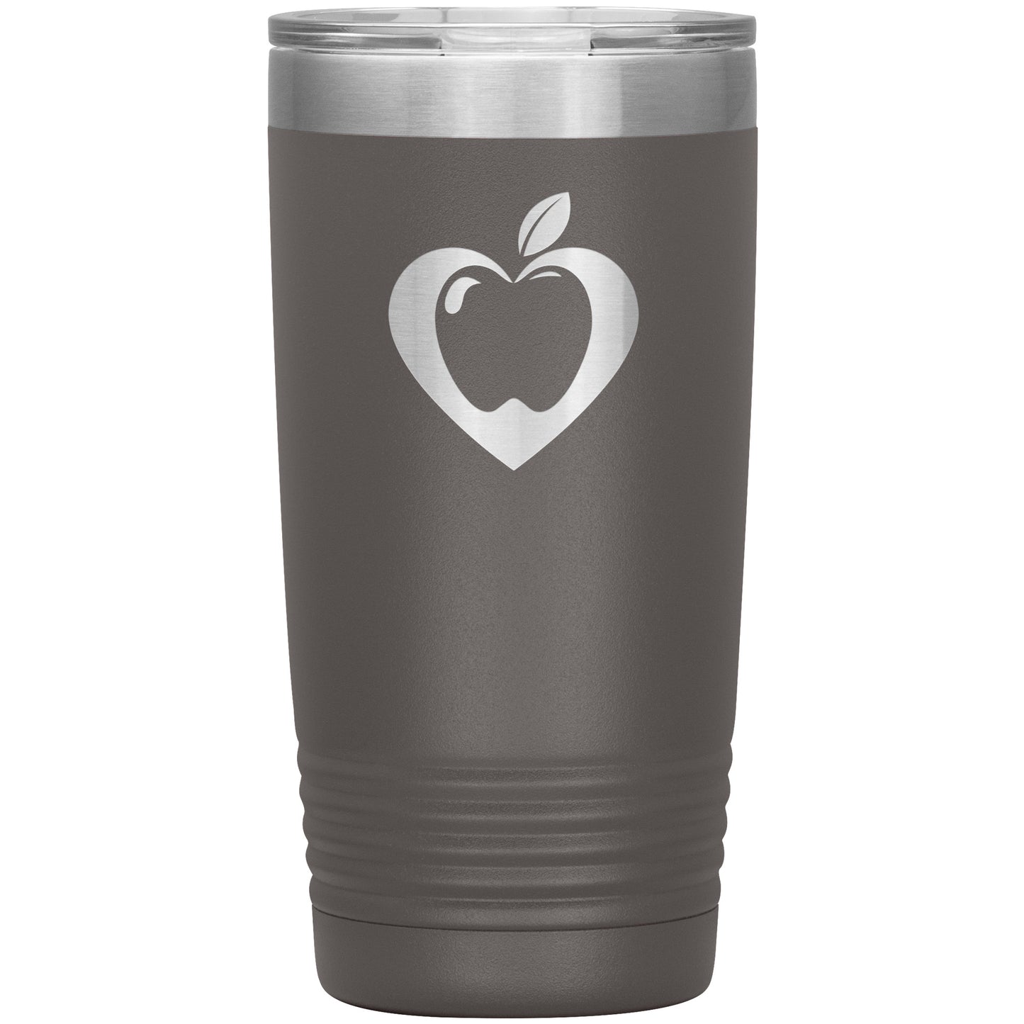 Heart Apple Travel Tumbler