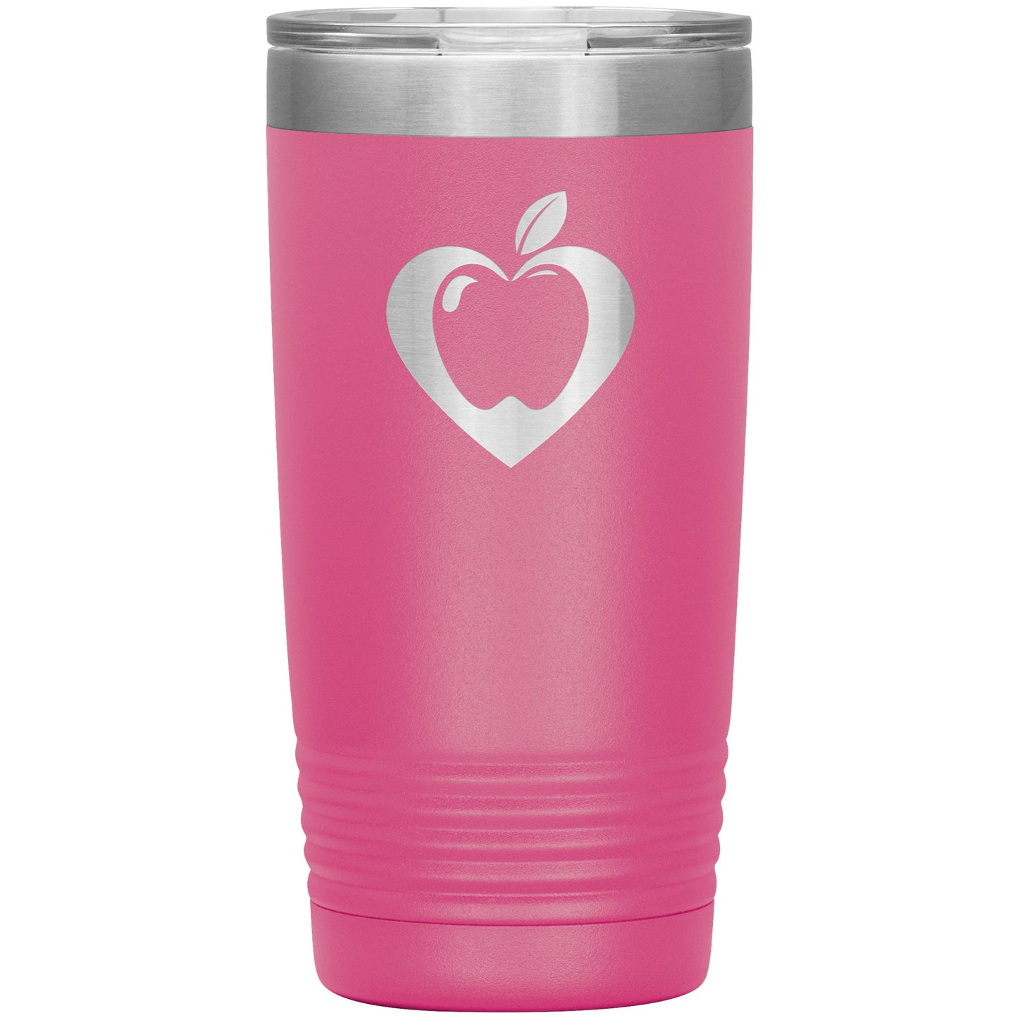 Heart Apple Travel Tumbler