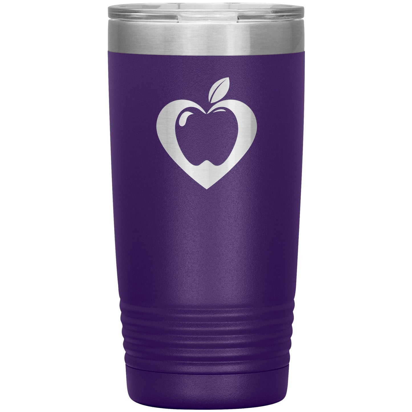 Heart Apple Travel Tumbler