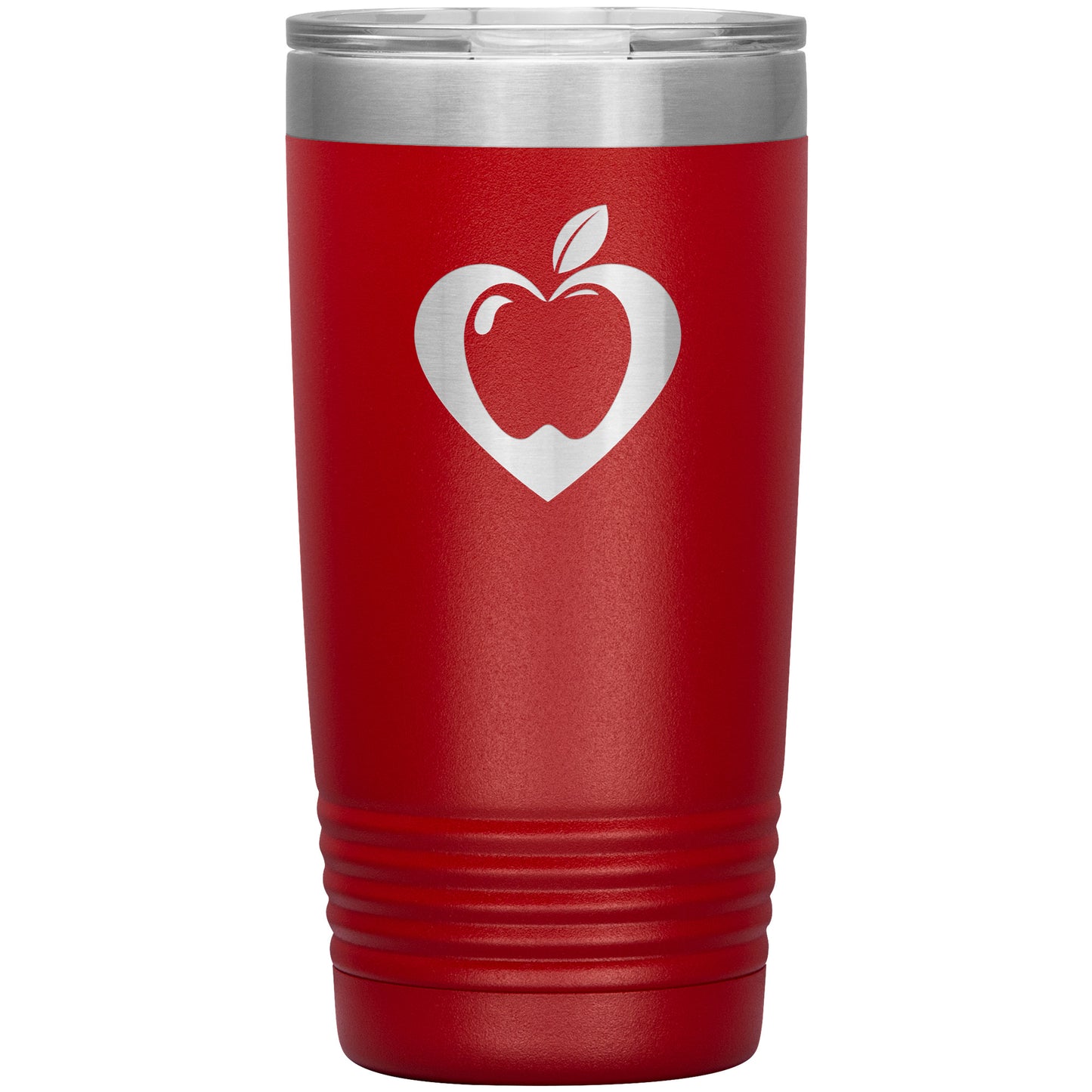 Heart Apple Travel Tumbler