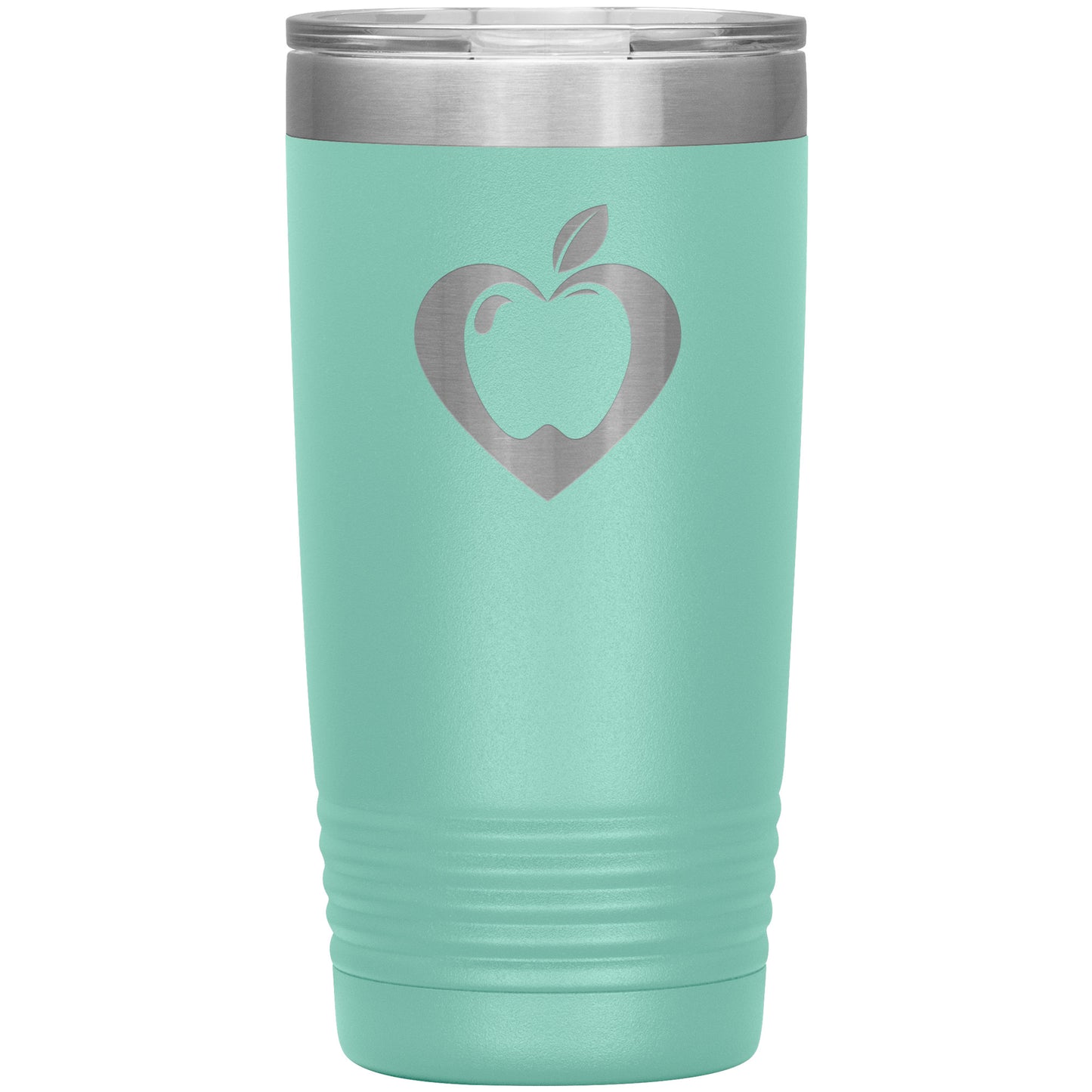 Heart Apple Travel Tumbler