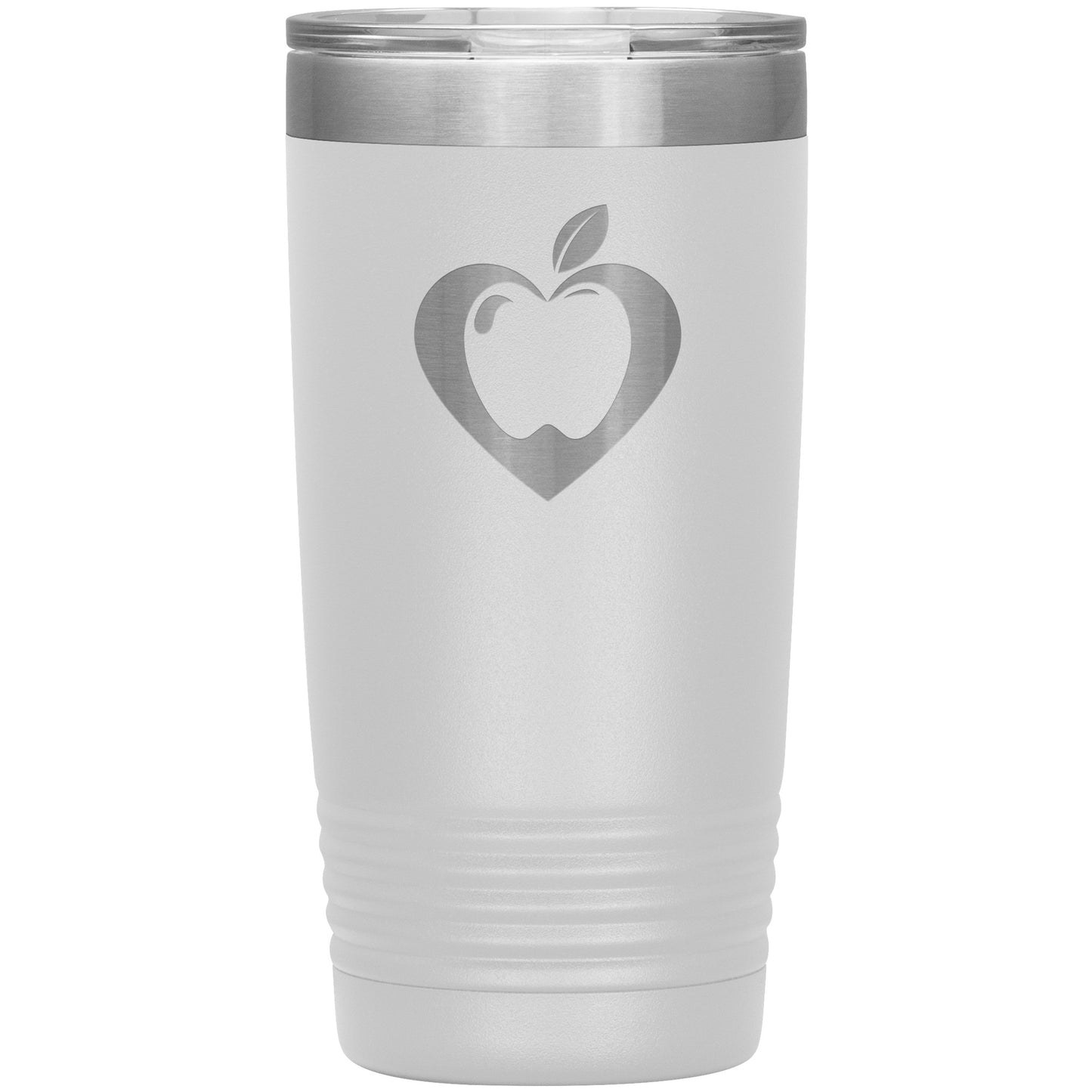 Heart Apple Travel Tumbler