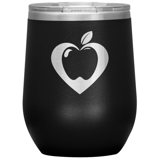 Heart Apple Wine Tumbler