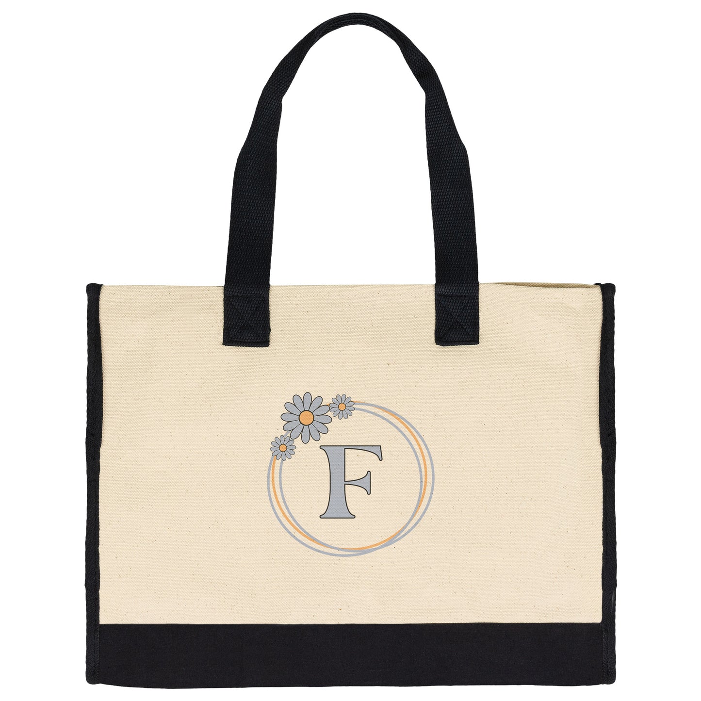 Initial Tote Bag