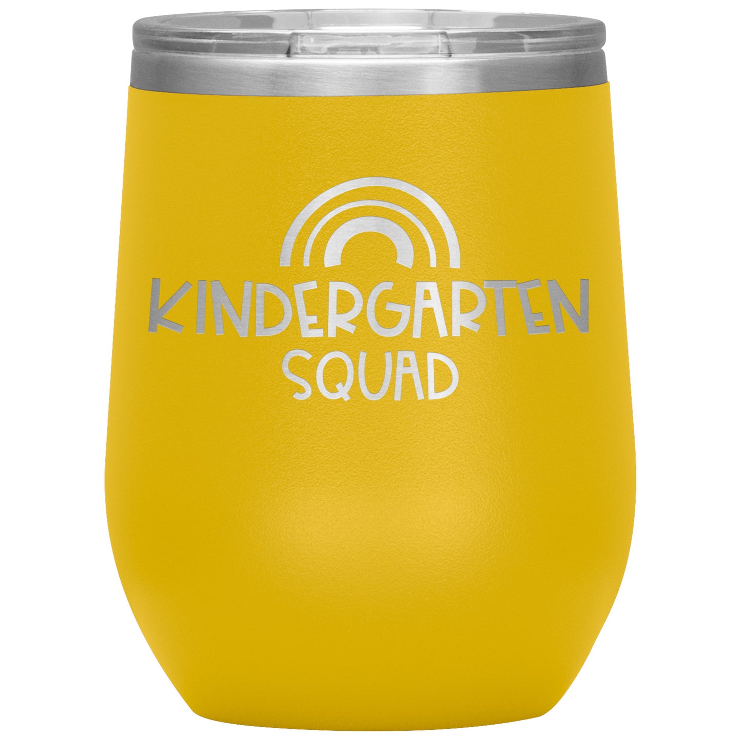 Kindergarten Squad Wine Tumbler