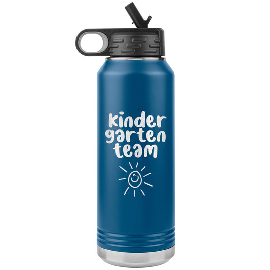 Kindergarten Team Water Bottle Tumbler