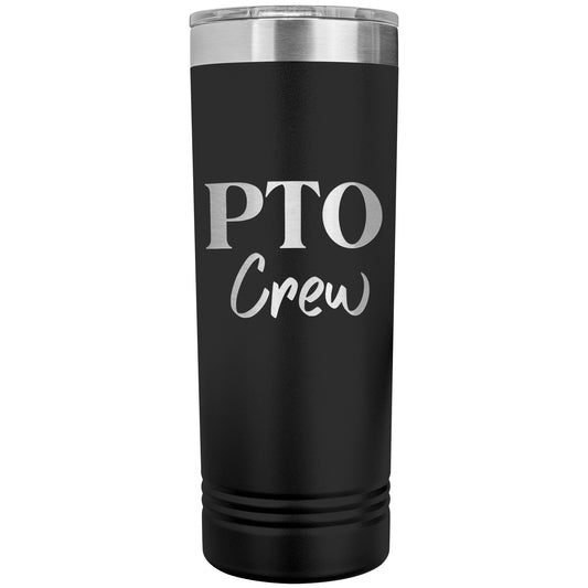 PTO Crew Skinny Travel Tumbler