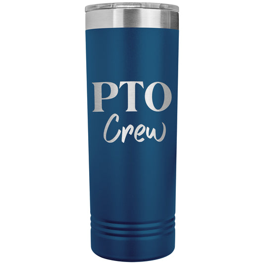 PTO Crew Skinny Travel Tumbler
