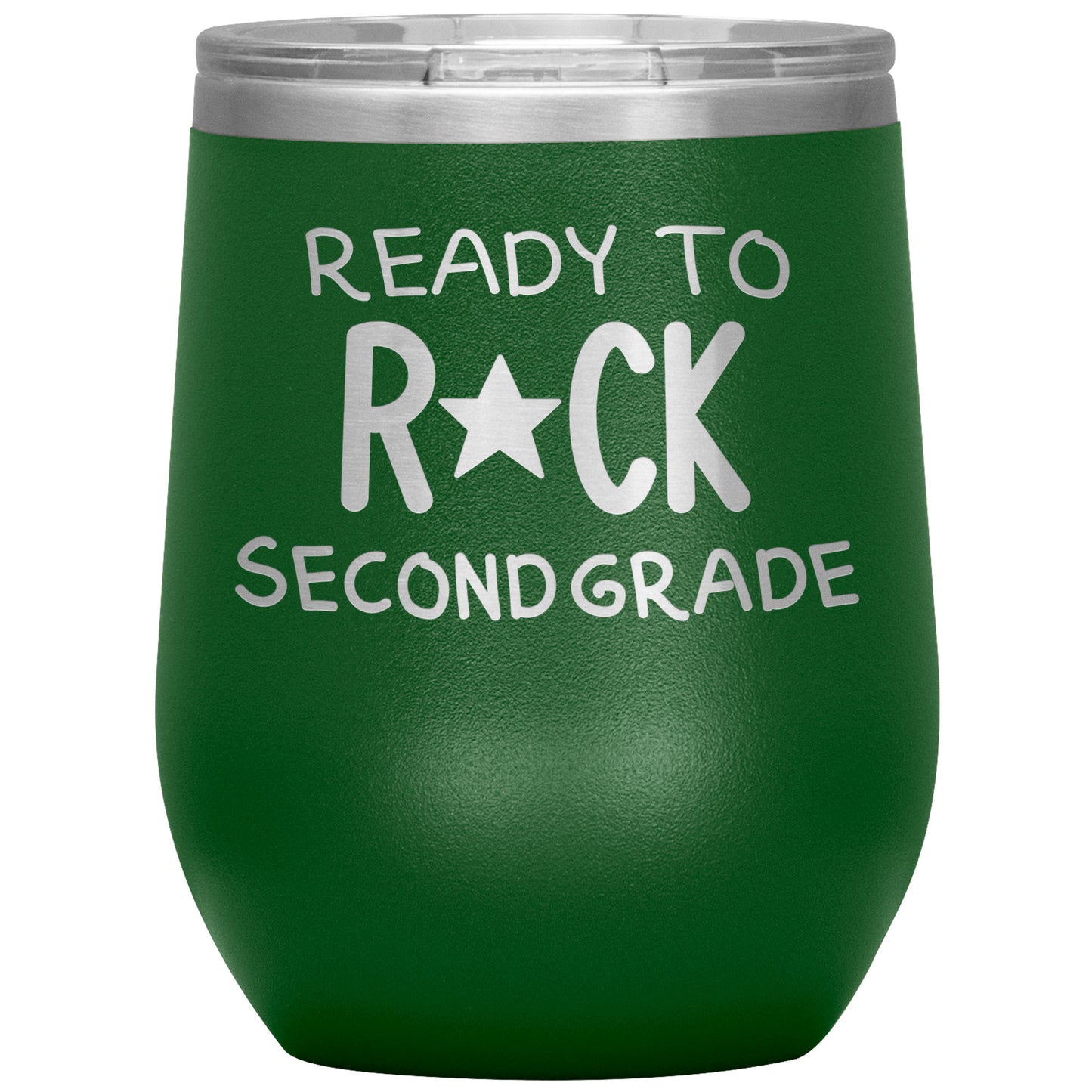 Ready To Rock Second Grade Wine Tumbler