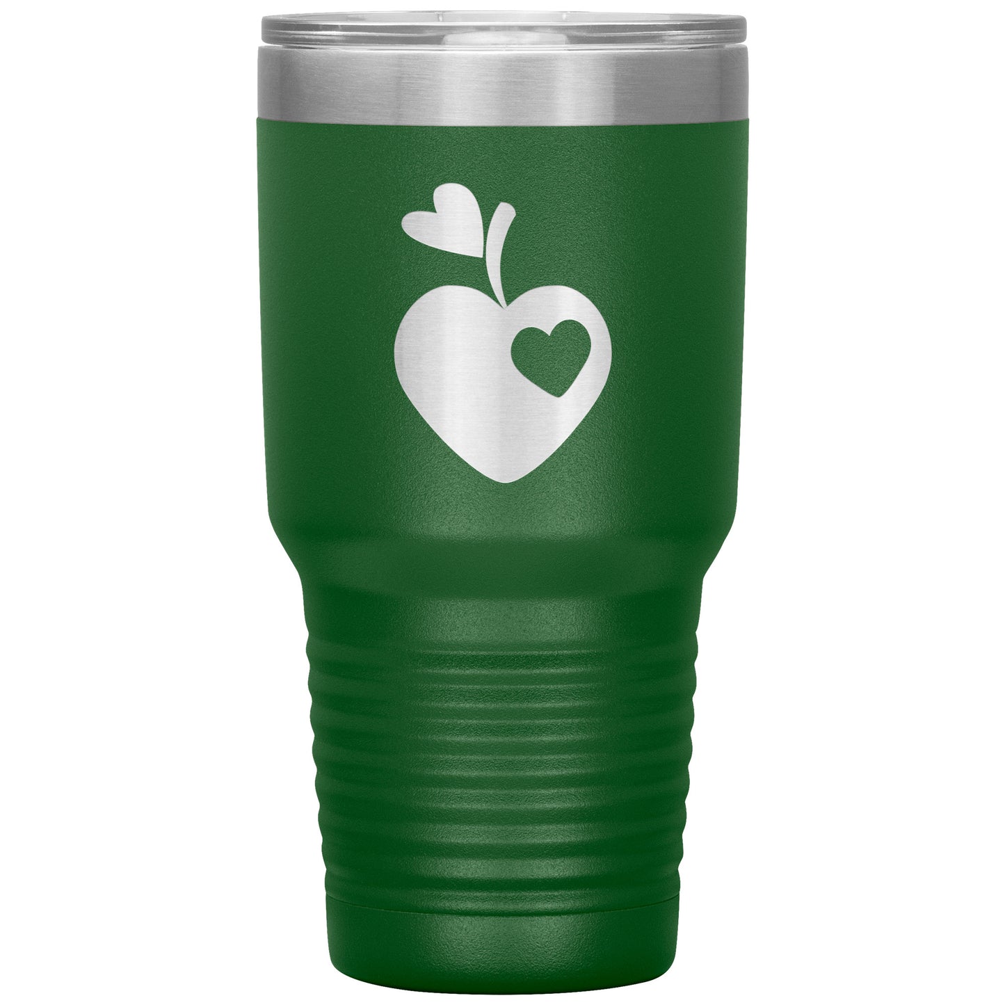 Sweet Apple Heart 30oz Travel Tumbler